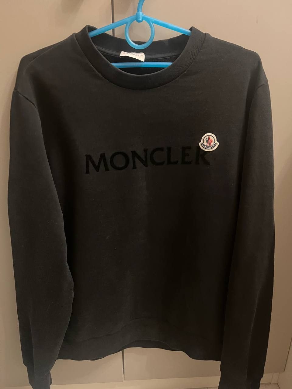 Moncler Moncler Logo Cotton Sweatshirt Size US L / EU 52-54 / 3 - 2 Thumbnail