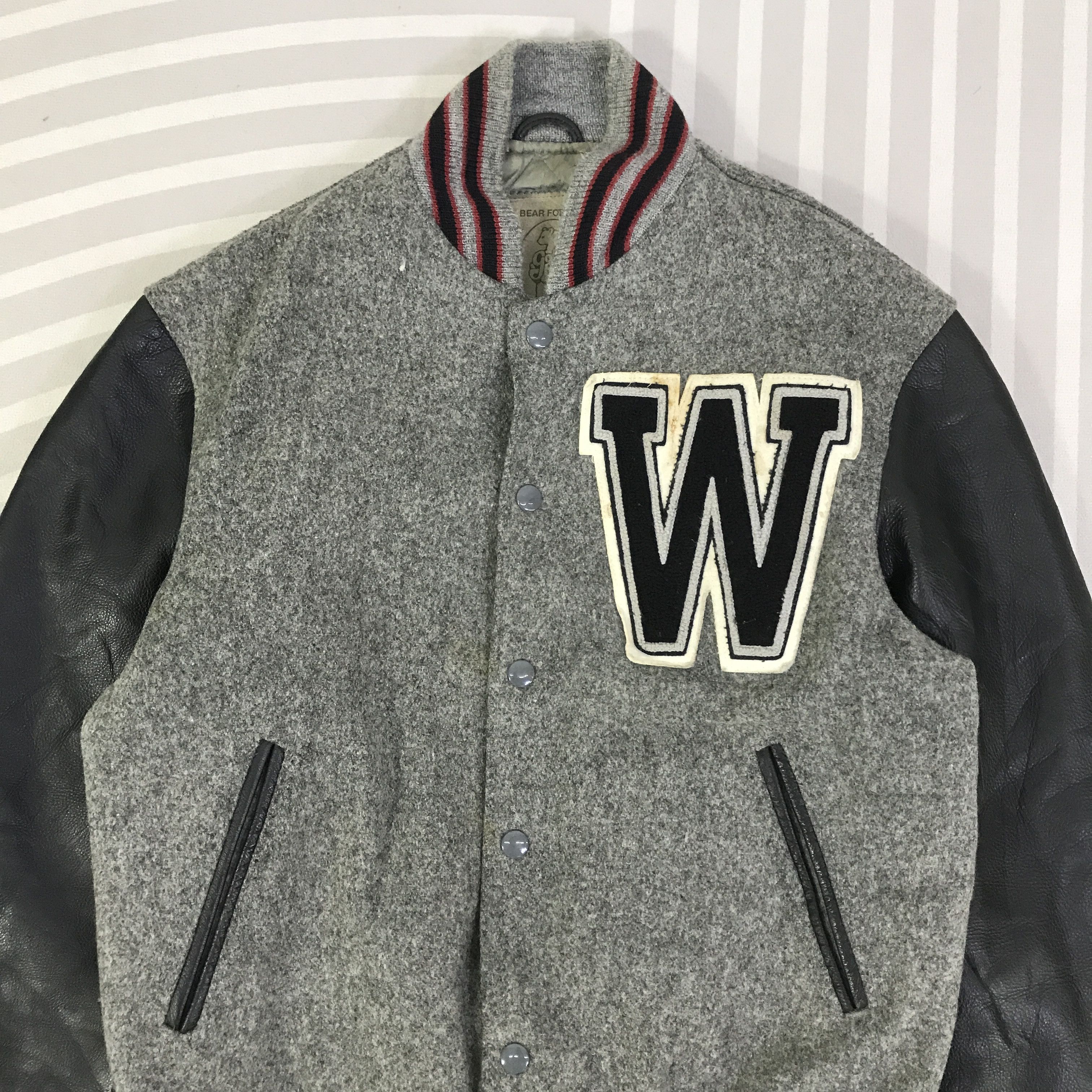 Golden Bear Vintage Golden Bear Snap button Varsity Jacket K124B5 Size US S / EU 44-46 / 1 - 2 Thumbnail