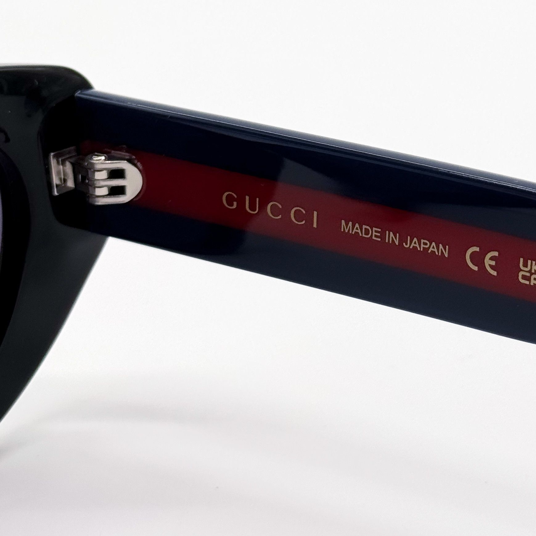 Gucci NEW GUCCI GG1862S 004 CAT EYE BLACK/BLUE WOMEN SUNGLASSES Size ONE SIZE - 10 Thumbnail