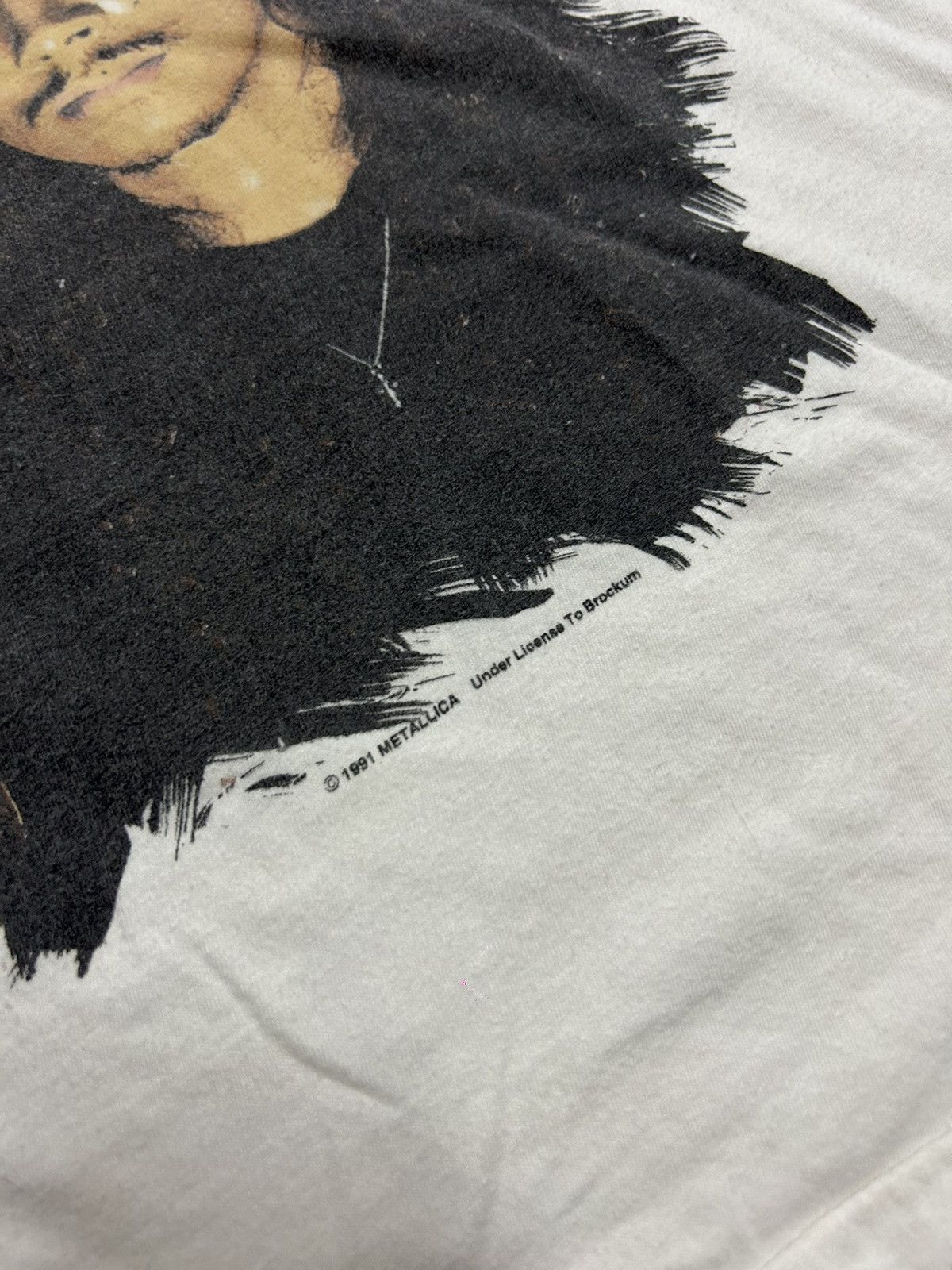 Metallica Metallica 1991 original merch vintage tee Size US M / EU 48-50 / 2 - 3 Thumbnail