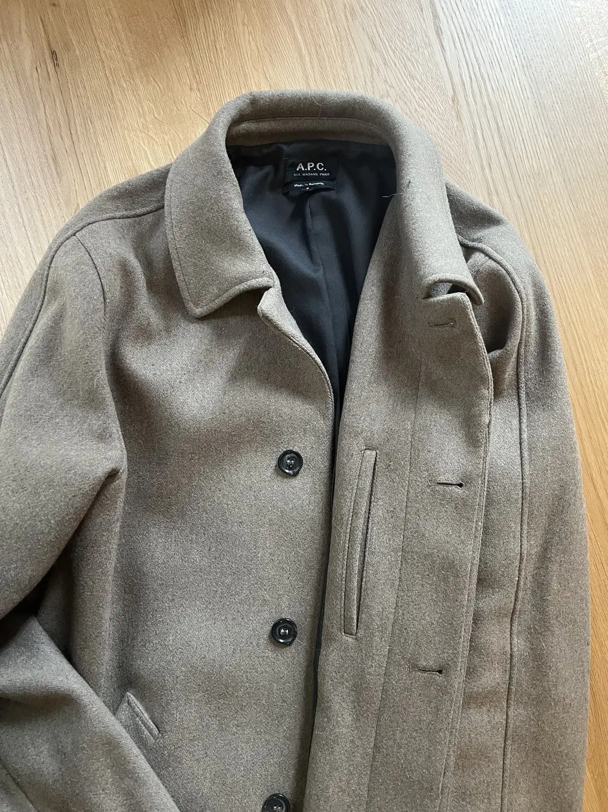 A.P.C. A.P.C. Mac Auster Wool Coat Size US S / EU 44-46 / 1 - 5 Thumbnail
