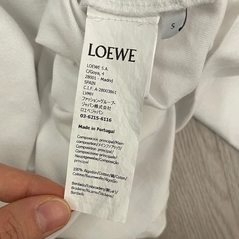 Loewe LOEWE White fantasy world soap bubble short sleeve T-shirt Size S / US 4 / IT 40 - 6 Thumbnail