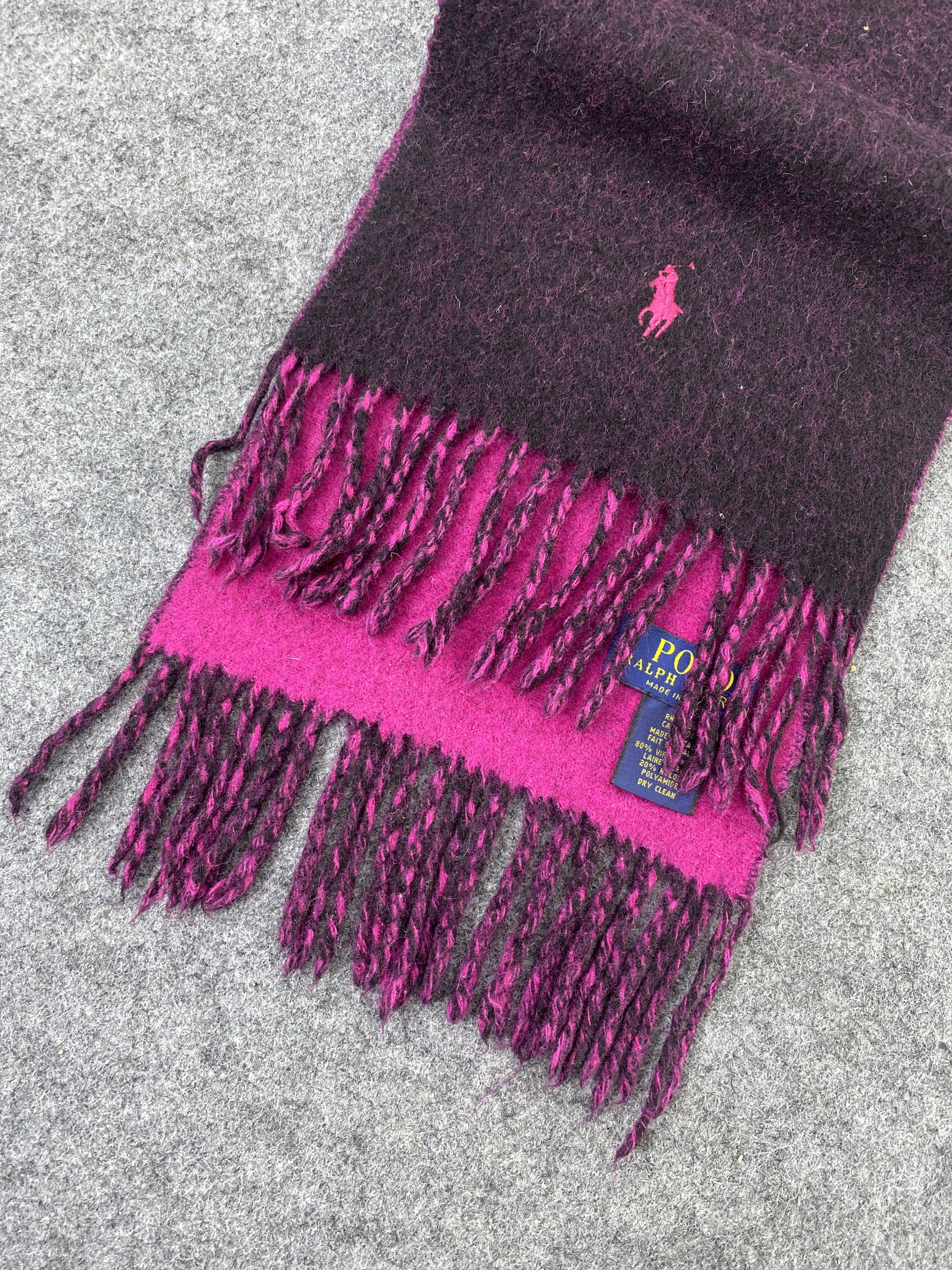 Polo Ralph Lauren × Vintage Polo Ralph Lauren Scarf / Muffler / Neckwear -T1040 Size ONE SIZE - 6 Thumbnail