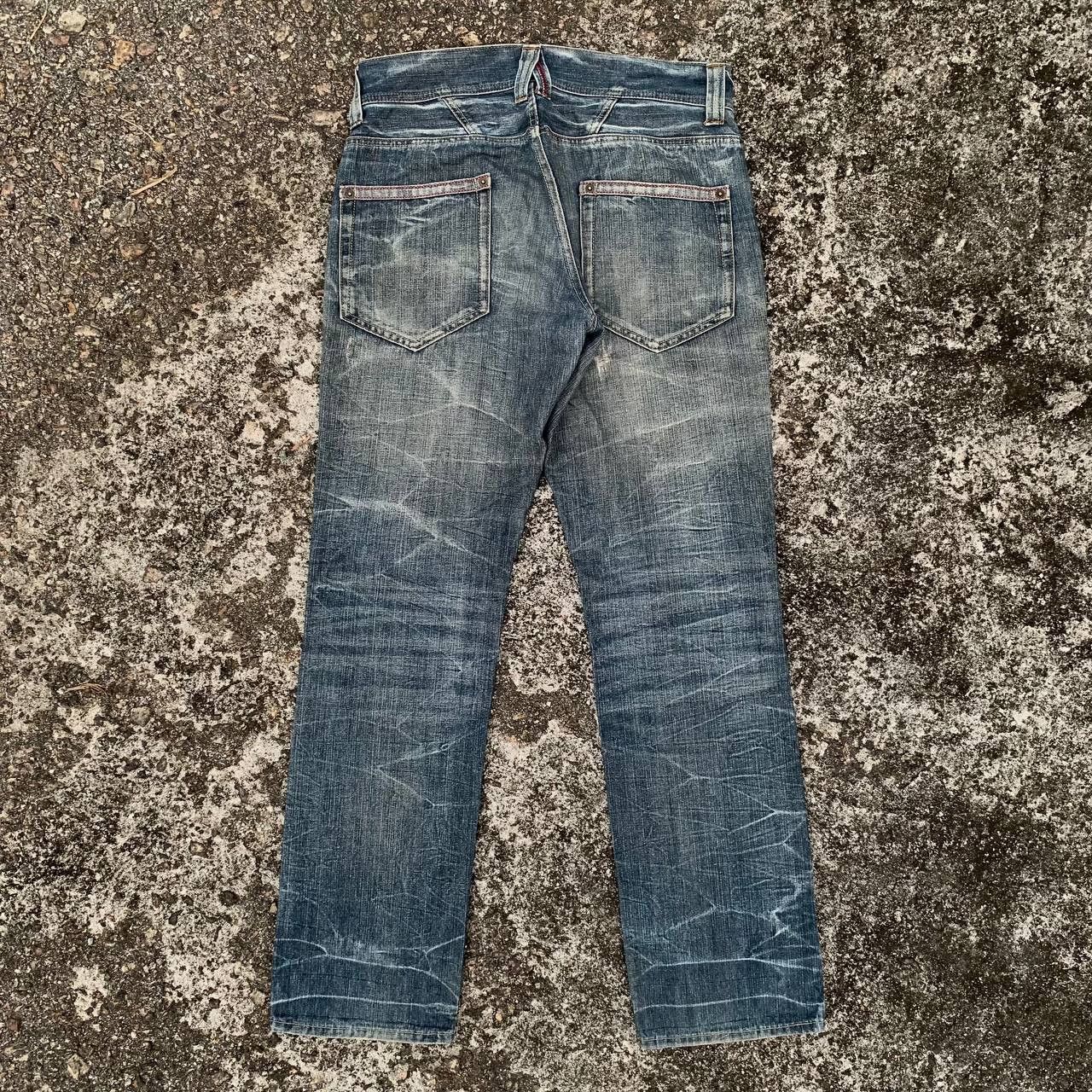 Japanese Brand Japanese Brand Mineral Wash Jeans Size US 33 - 2 Thumbnail