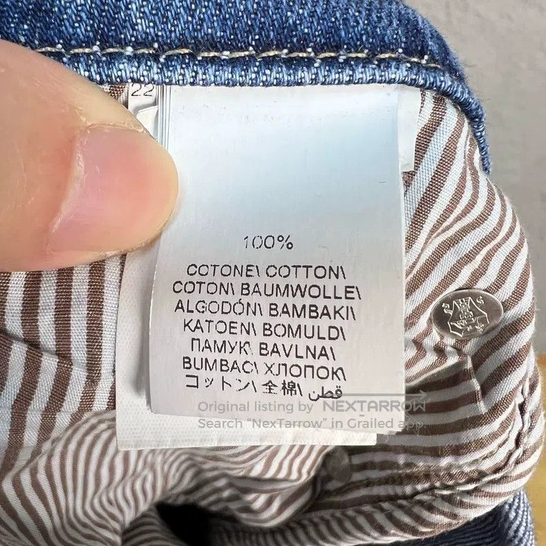 Brunello Cucinelli Brunello Cucinelli Distressed Denim Jeans Size US 30 / EU 46 - 4 Thumbnail