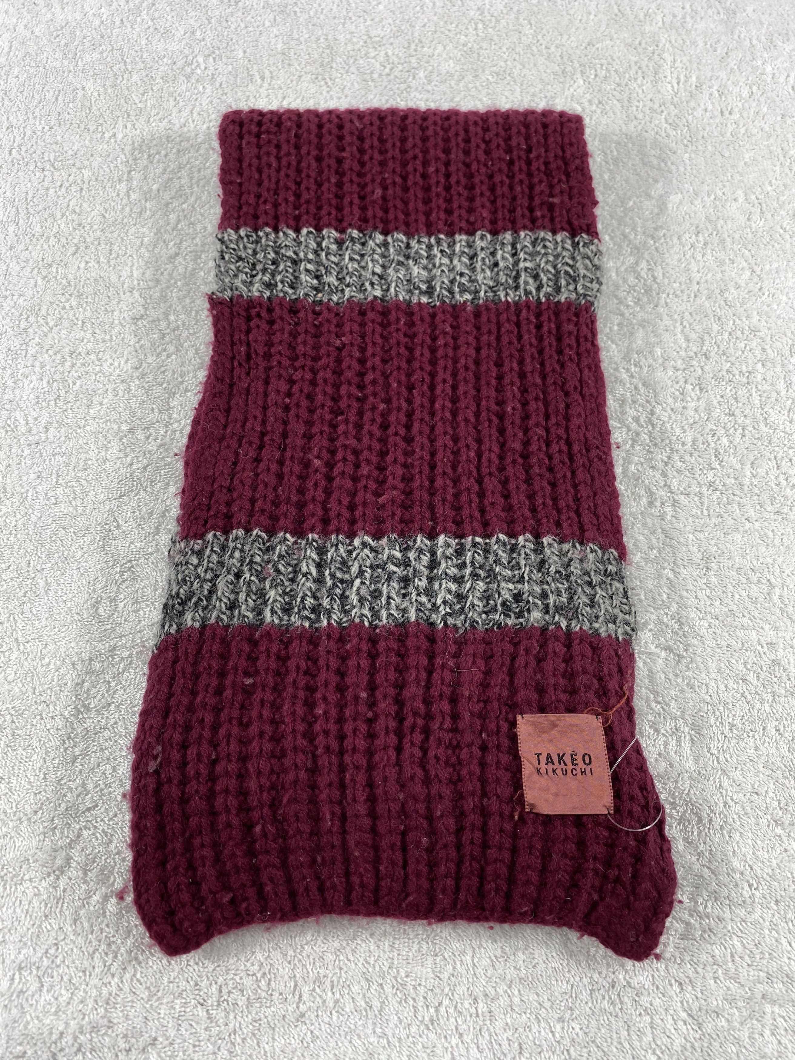Takeo Kikuchi Vintage Takeo Kikuchi Scarf/Muffler/Neckwear MF798 Size ONE SIZE - 2 Thumbnail