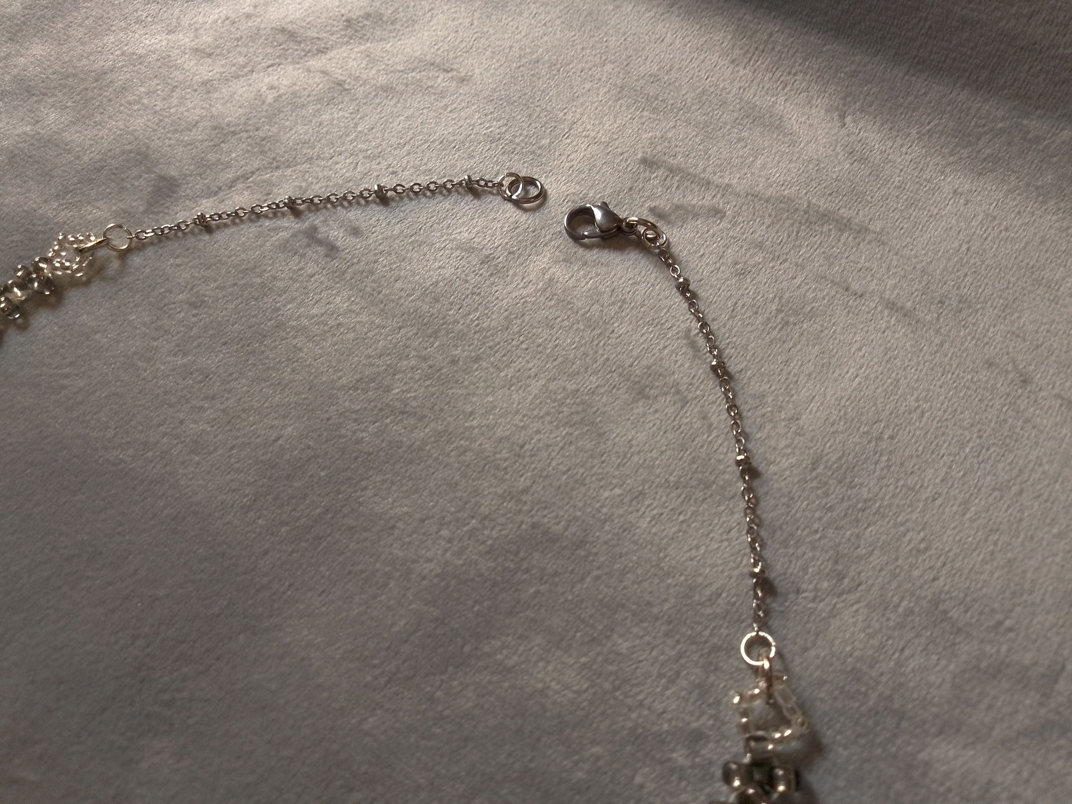 Handmade Elegant Necklace Green with natural jade gemstones Size ONE SIZE - 10 Thumbnail