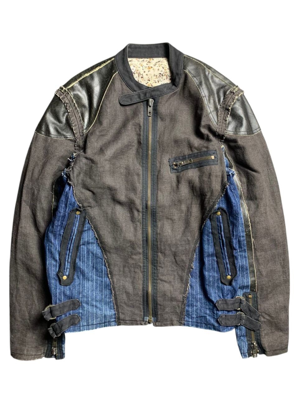 Buffalo Bobs Hybrid Leather Rescontruct Jacket