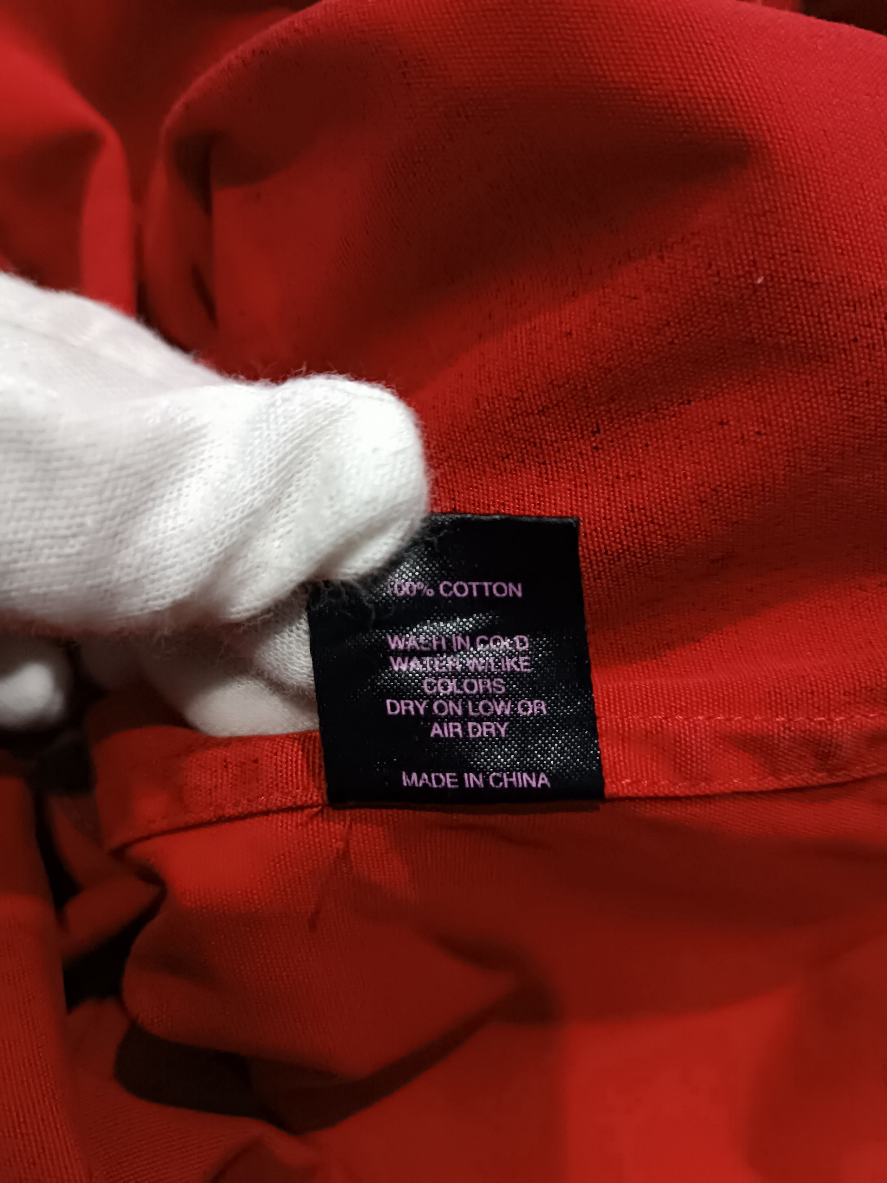 Black Scale Black Scale Red and Black Tiger Stripe Cotton Shirt Size US M / EU 48-50 / 2 - 9 Thumbnail