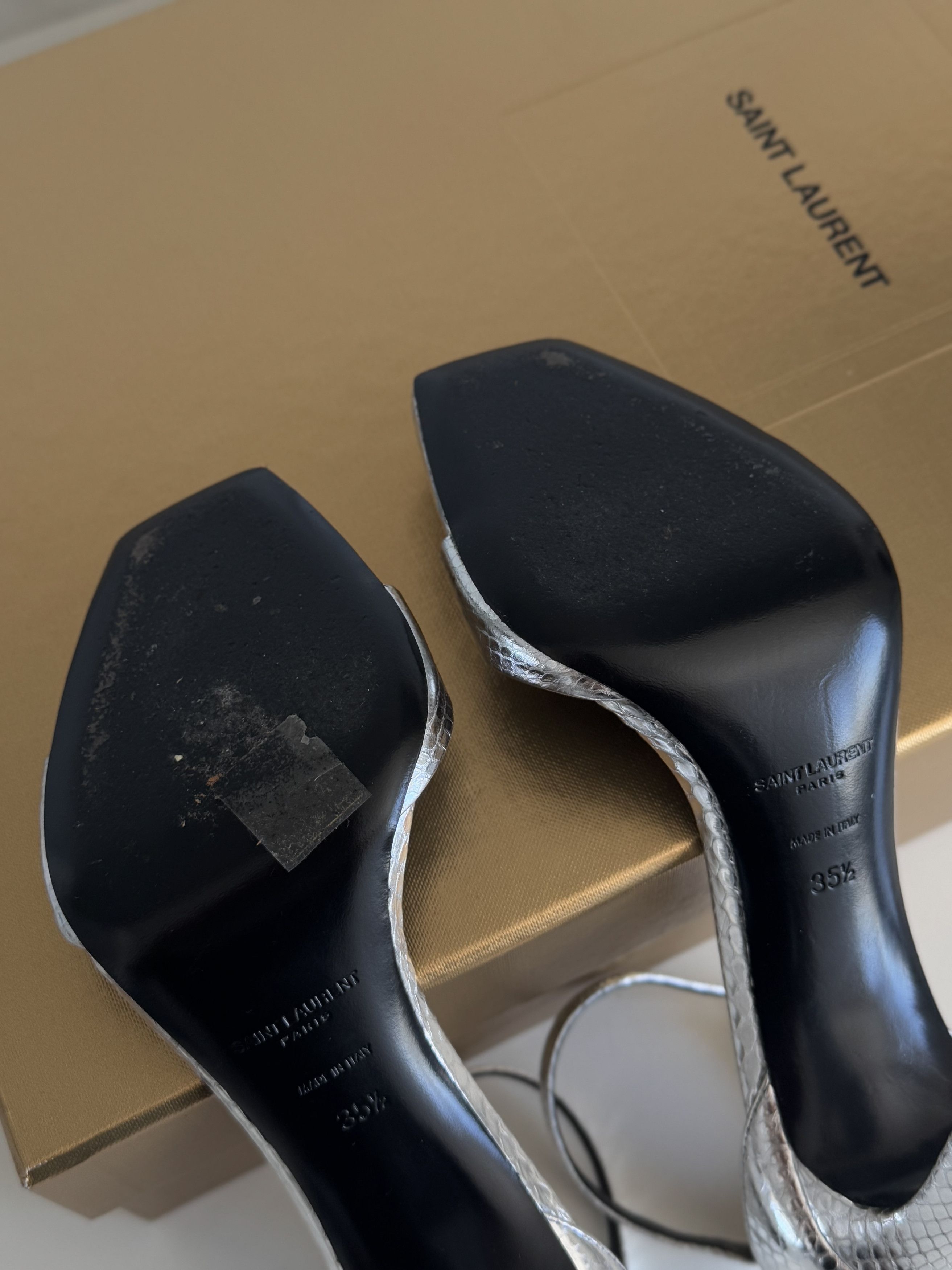 Saint Laurent Paris Saint Laurent Heels | Rare | Size 35,5 Size US 5.5 / IT 35.5 - 11 Thumbnail