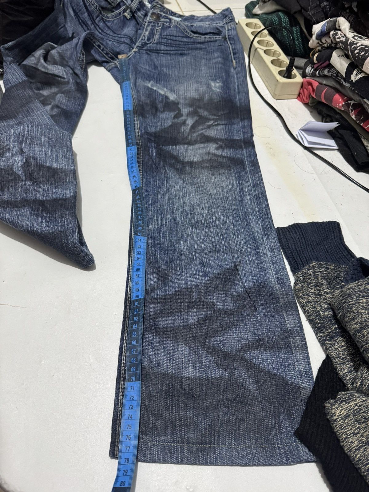Robins Jeans Japanese Studded Big Train Denim Pants Styled Size US 32 / EU 48 - 10 Thumbnail