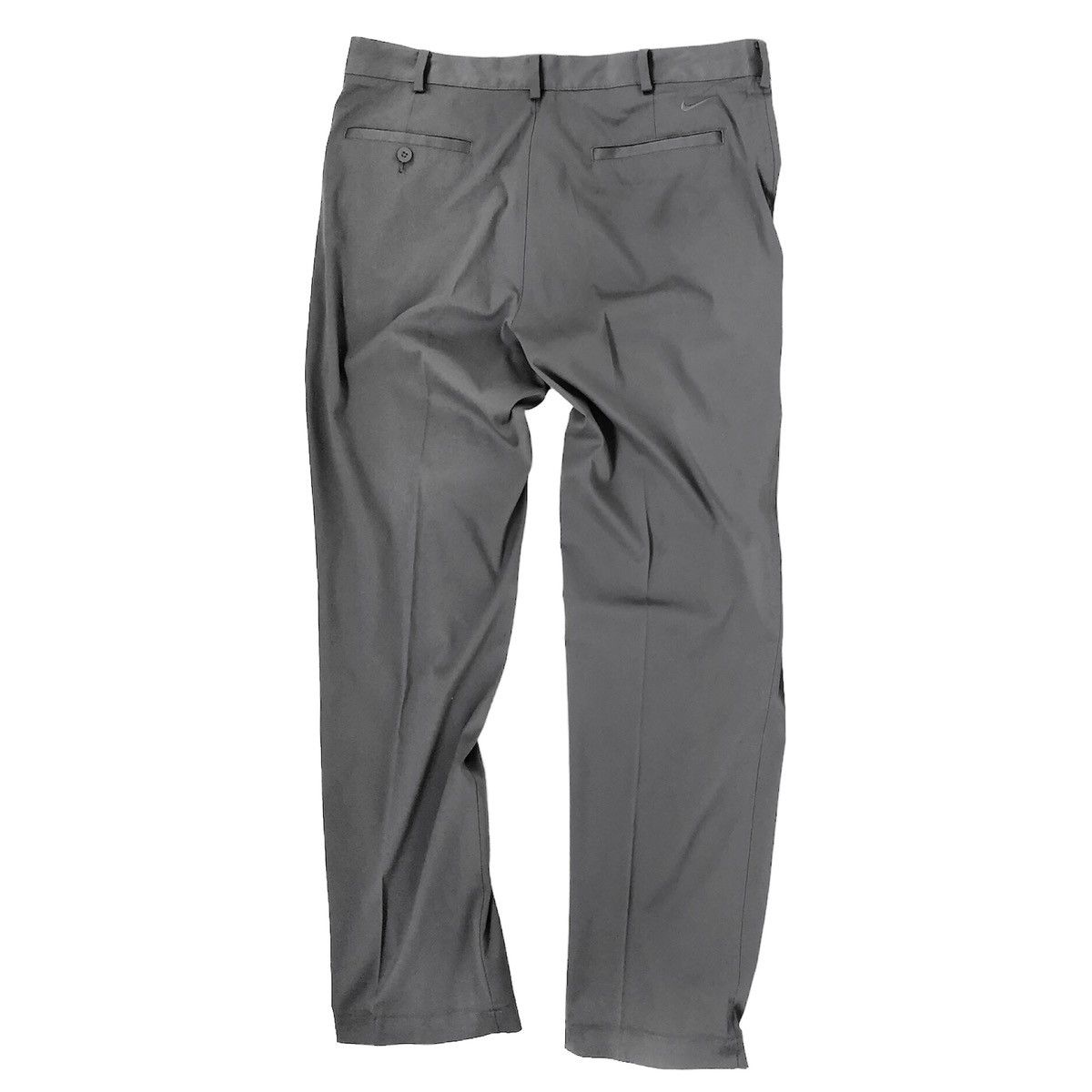 Nike 🧿golf flared technical pants/trousers light grey Size US 32 / EU 48 - 6 Thumbnail