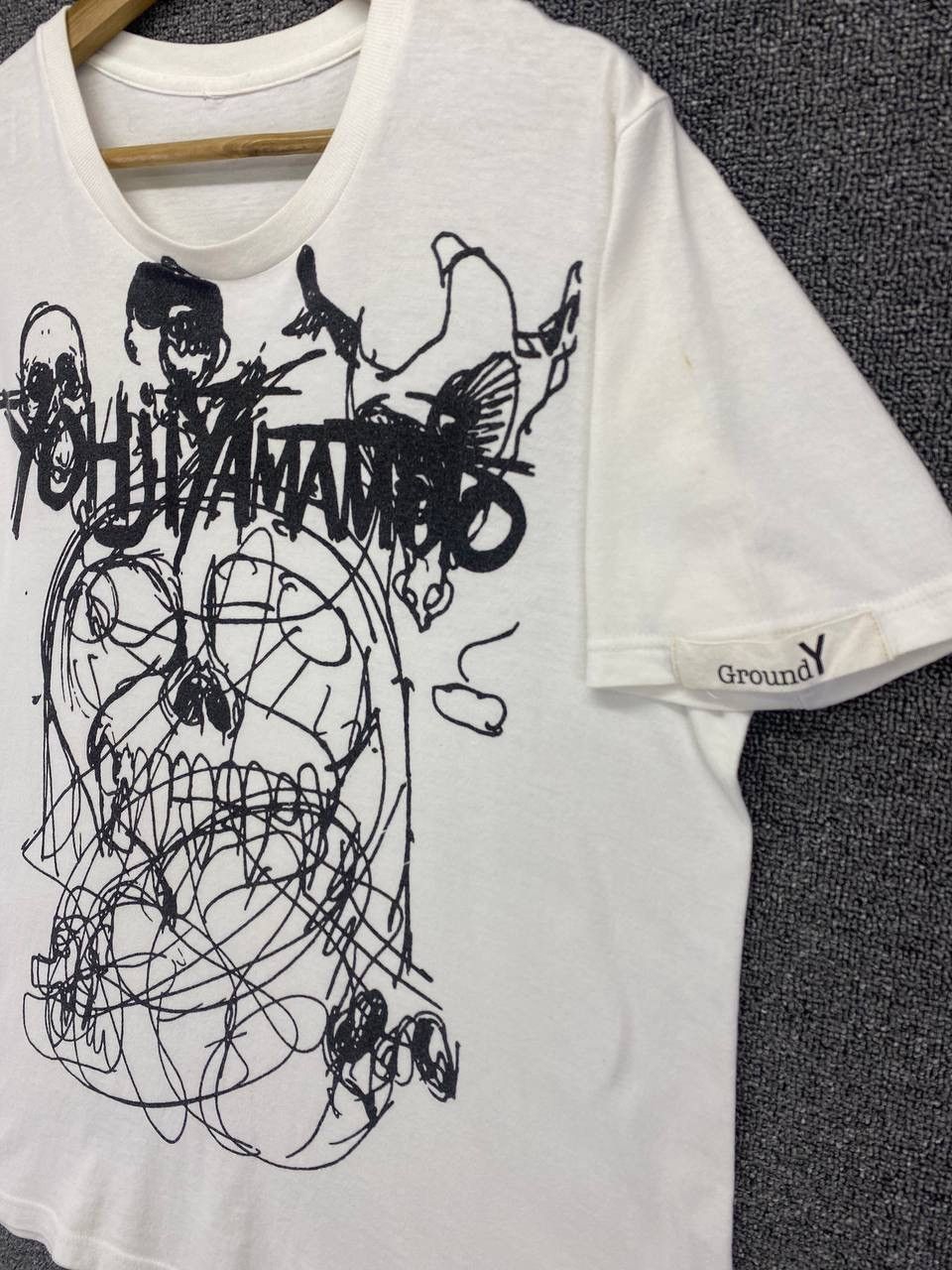 Yohji Yamamoto Vintage Yohji Yamamoto Punk Style Tee T Shirts Size US M / EU 48-50 / 2 - 6 Thumbnail