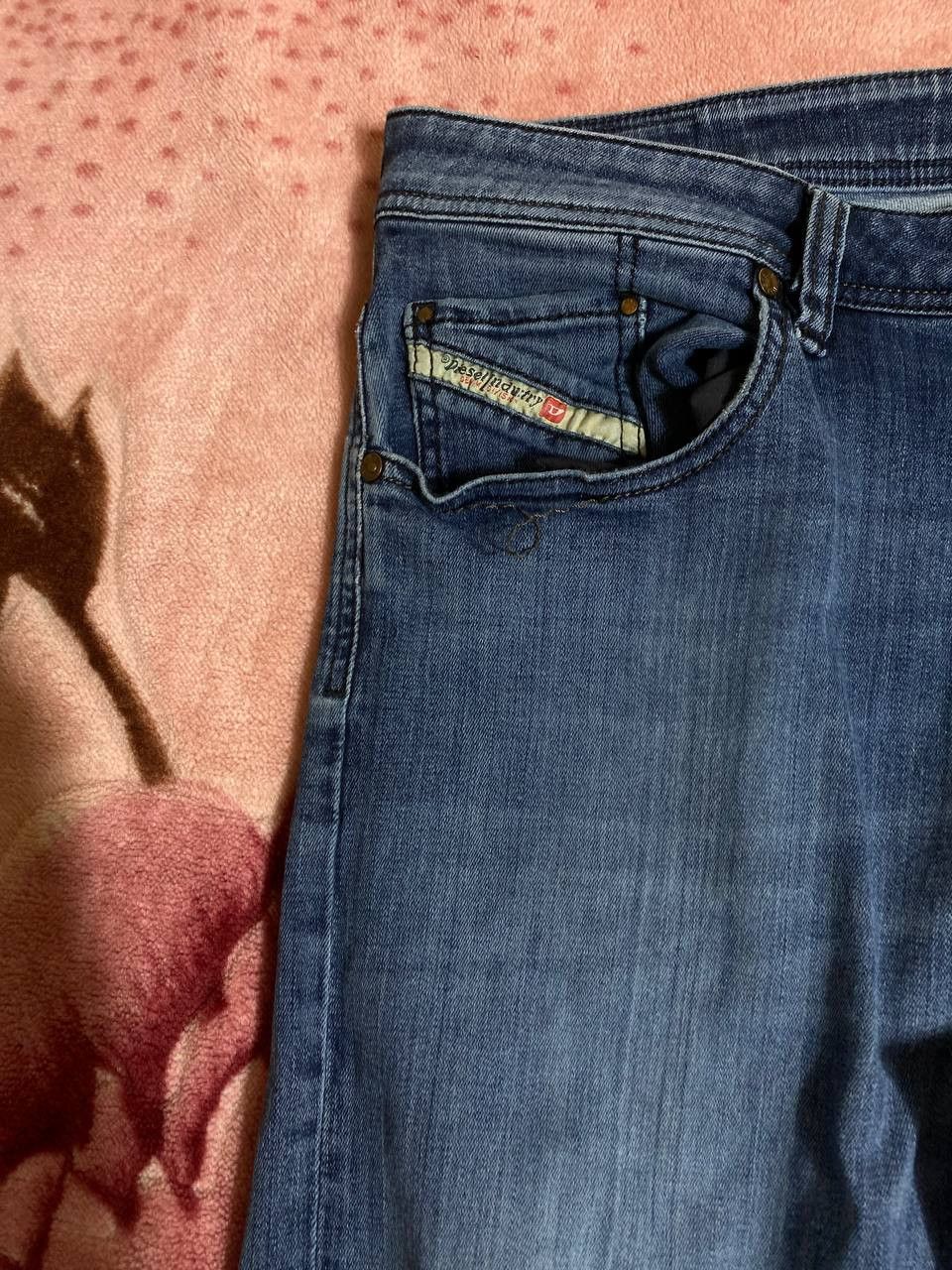 Diesel × Japanese Brand Vintage Diesel industry Distressed Baggy Denim Pants Size US 38 / EU 54 - 6 Thumbnail
