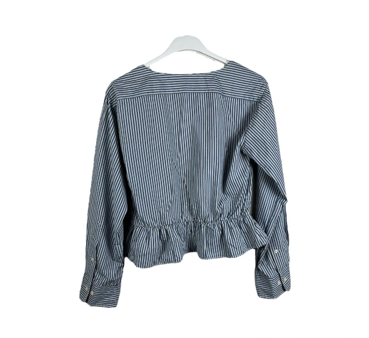 Polo Ralph Lauren × Vintage Vintage 90s Polo Ralph Lauren Alcott striped blouse shirt Size XS / US 0-2 / IT 36-38 - 2 Thumbnail