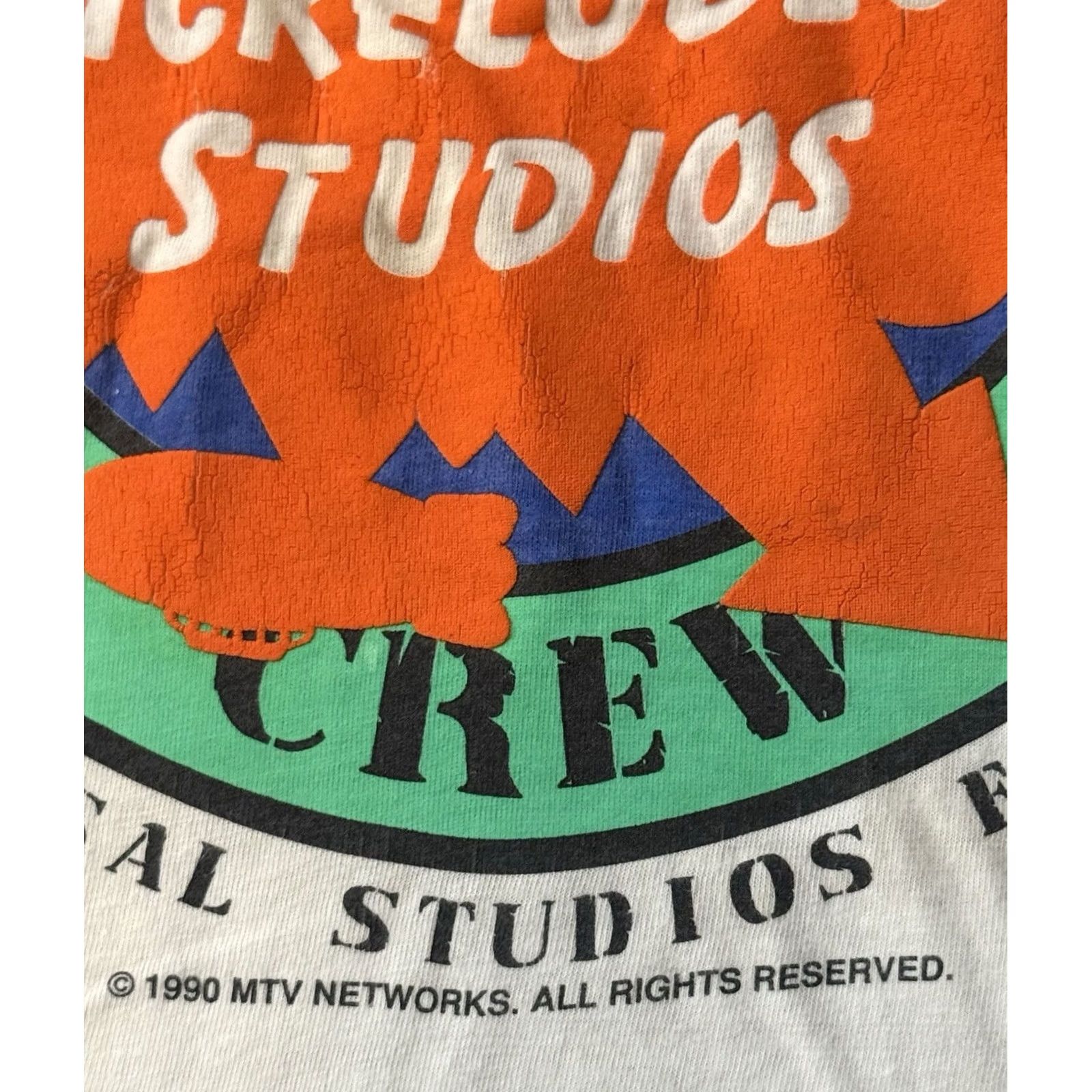 Nickelodeon VINTAGE Nickelodeon Studios Tank Top Spongebob Nickelodeon MTV Hey Arnold 90s Cartoon 2XL White Mens Tank Top Size US XXL / EU 58 / 5 - 5 Thumbnail