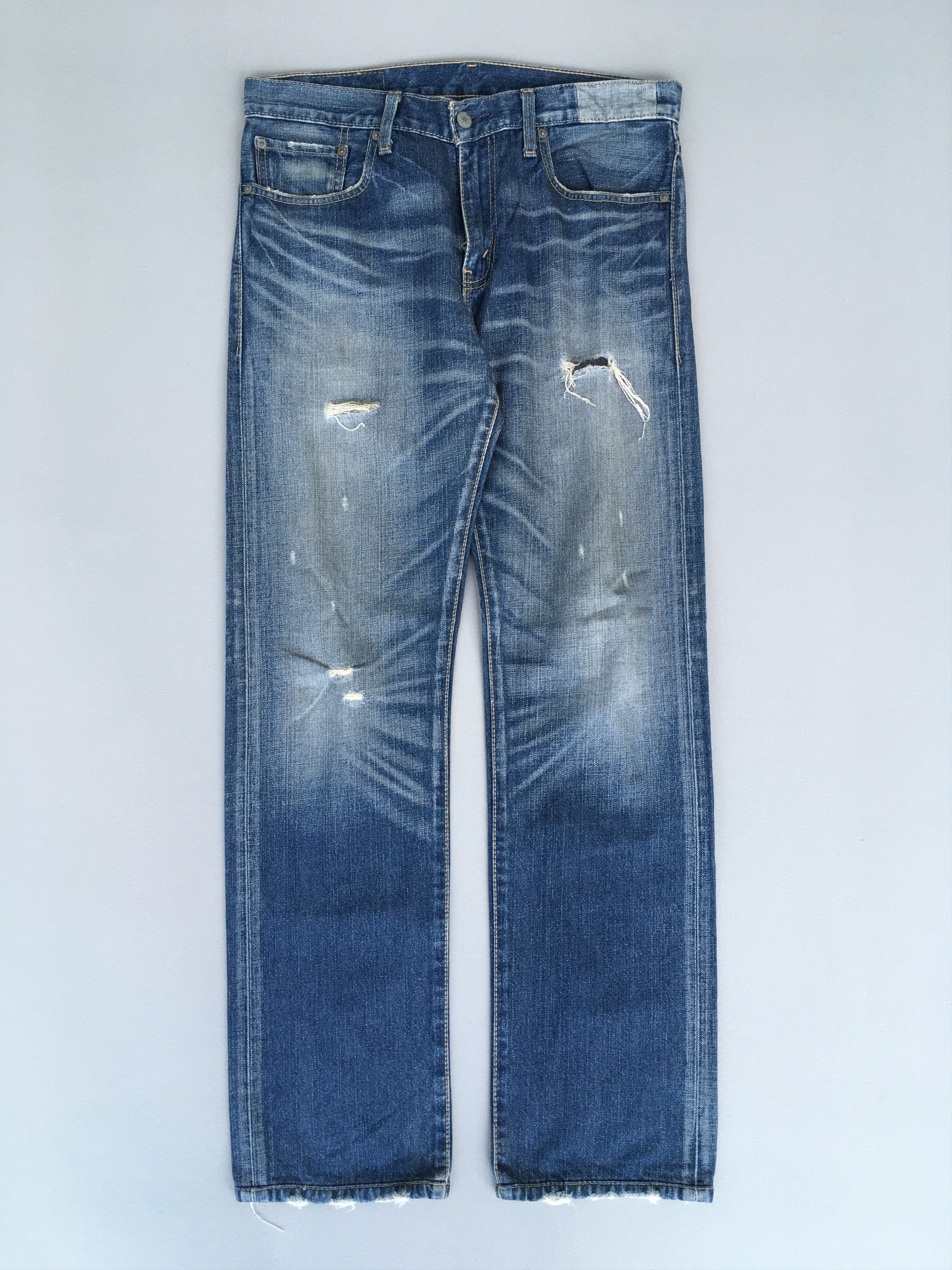 SUPREME×LEVI'S 505 zip fly 32×32 11AW Supreme - Levi's 505 Zip Fly Jean - Raw Indigo - UG.SHAFT
