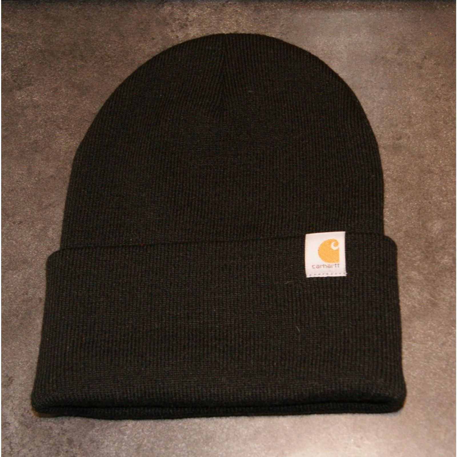 Carhartt Black John Deere Licensed Carhartt Stocking Hat Ski Cuff Cap Size ONE SIZE - 2 Thumbnail