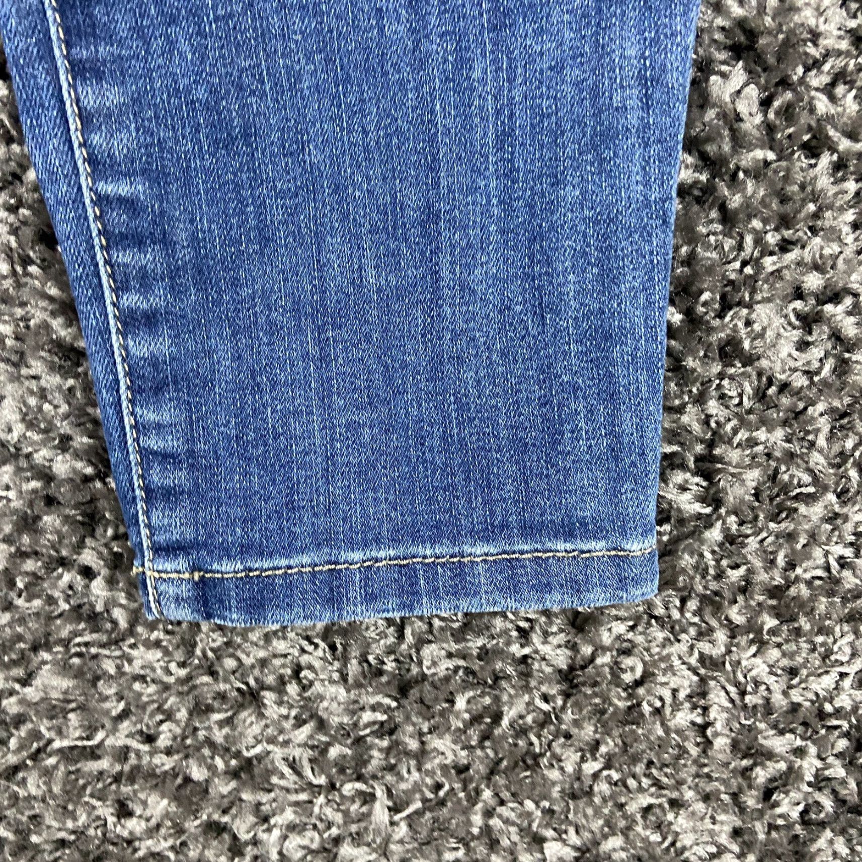 Anne Klein ANNE KLEIN Blue Skinny Jeans Regular Size 2 for Women Size 26" / US 2 / IT 38 - 2 Thumbnail