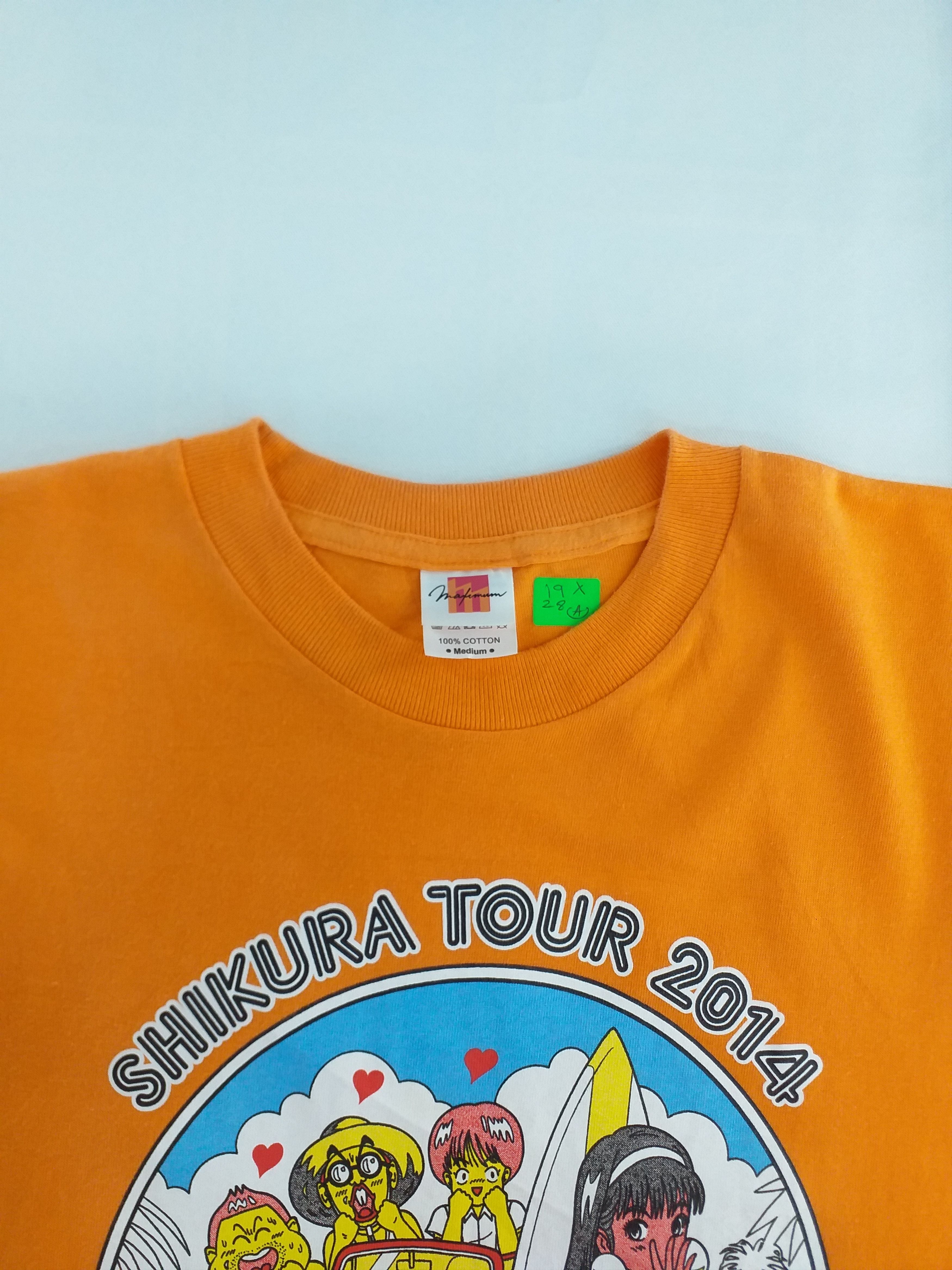 Anime Anime Shikura Tour 2014 Medium Tee -A033 Size US M / EU 48-50 / 2 - 3 Thumbnail