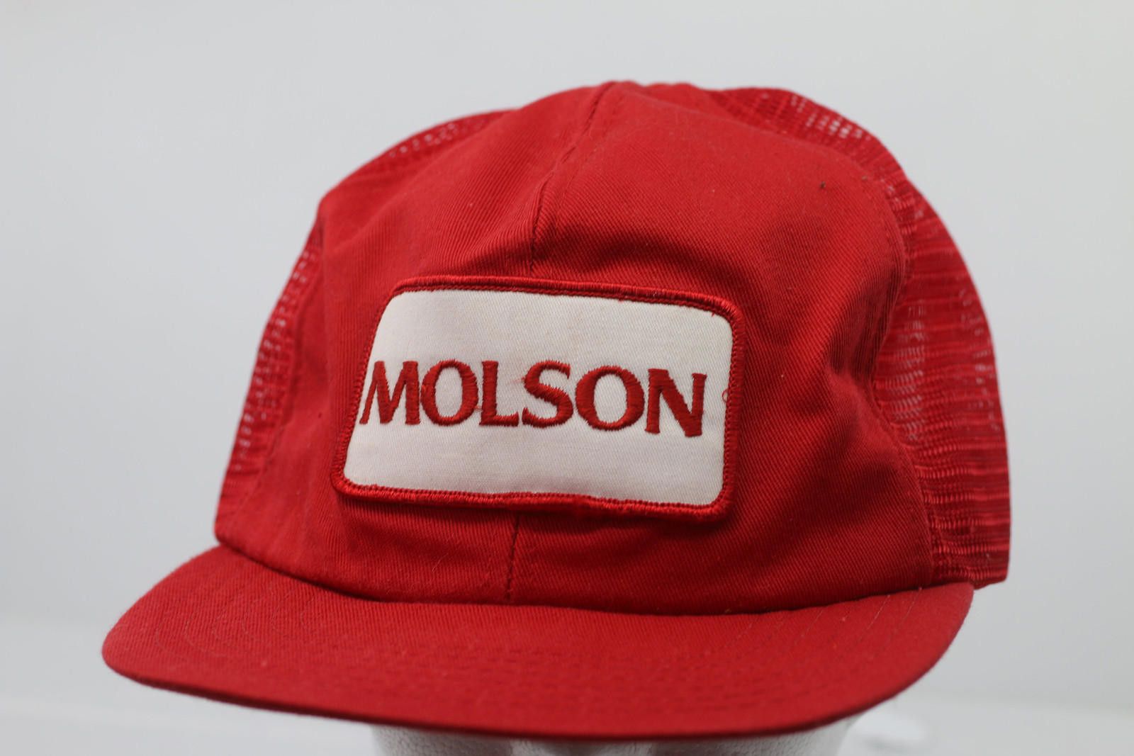Other Vintage Molson Patch Trucker Hat Official Trucker cap Size ONE SIZE - 1 Thumbnail