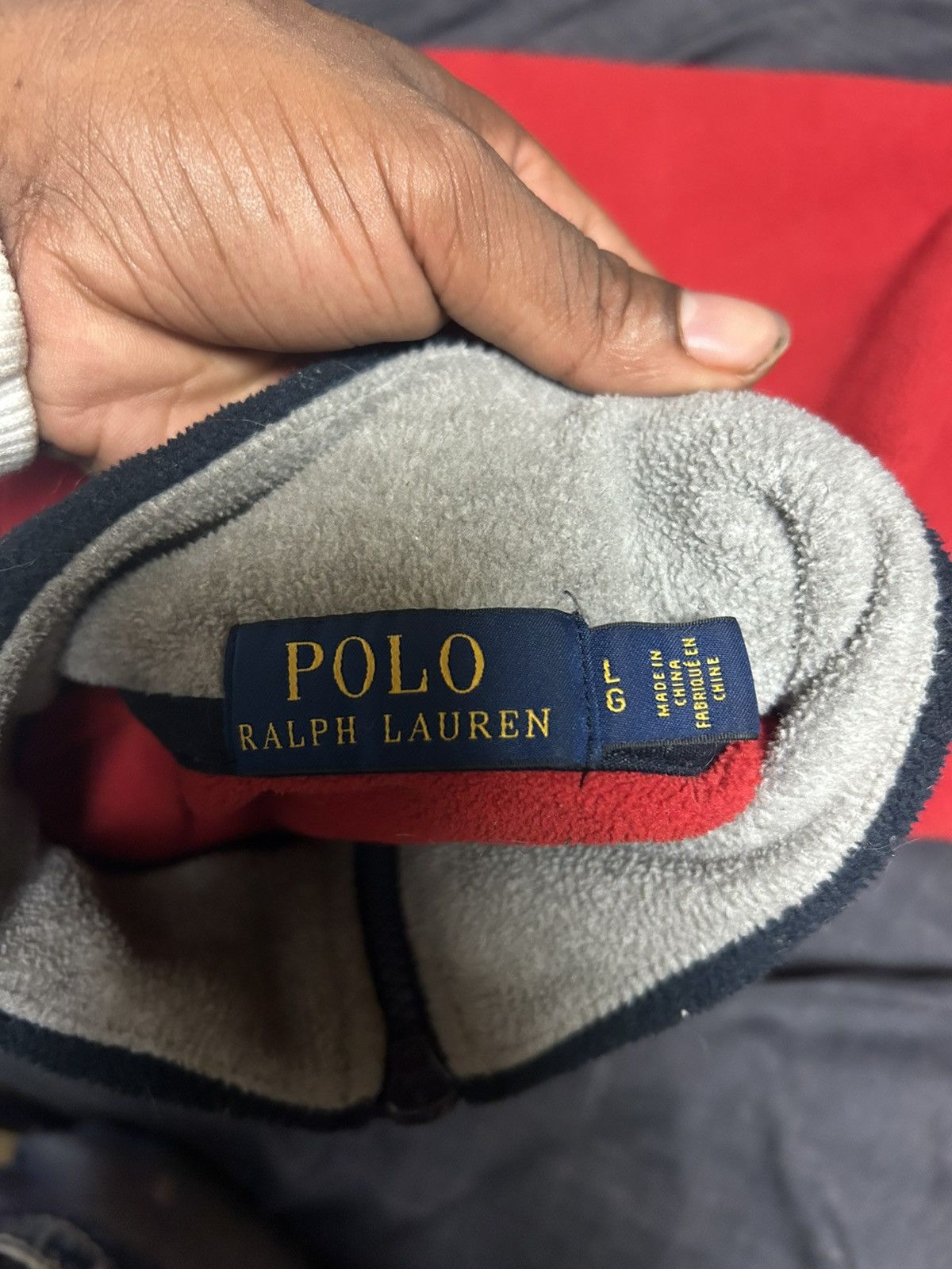 Polo Ralph Lauren Polo Ralph Lauren Quarter Zip Up Sweater Size US L / EU 52-54 / 3 - 2 Thumbnail