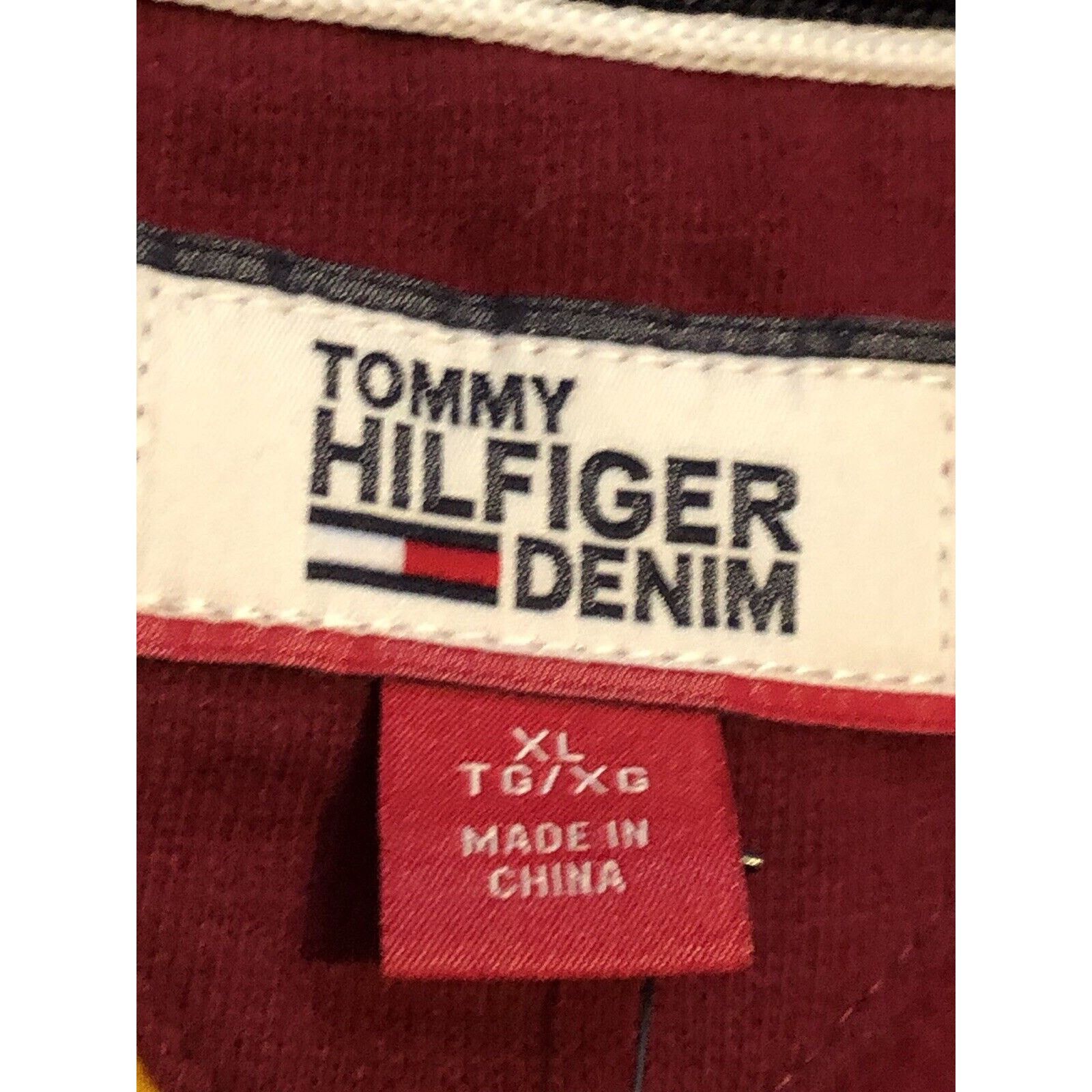 Tommy Hilfiger Tommy Hilfiger Wmns XL Cropped Crew Neck Sweater Oversized Size XL / US 12-14 / IT 48-50 - 6 Thumbnail