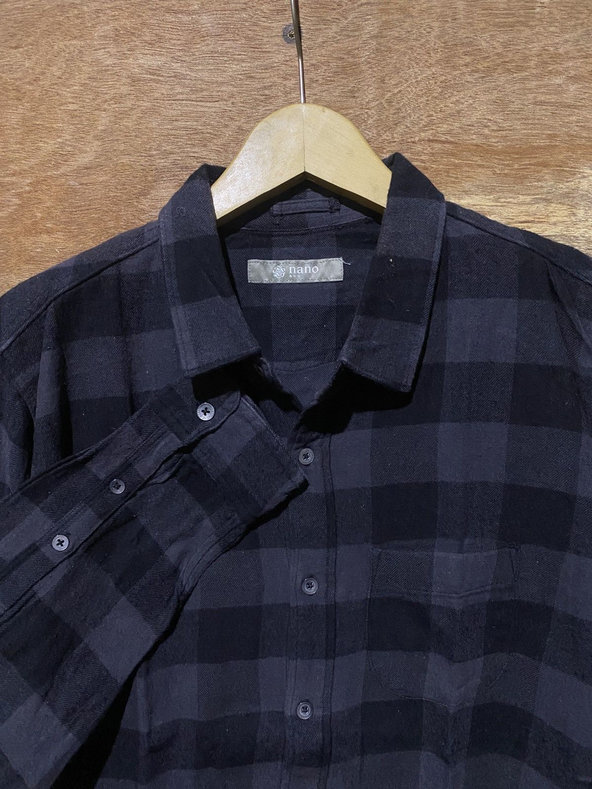 NANO universe Nano universe unfinished plaid flannelshirt Size US L / EU 52-54 / 3 - 4 Thumbnail