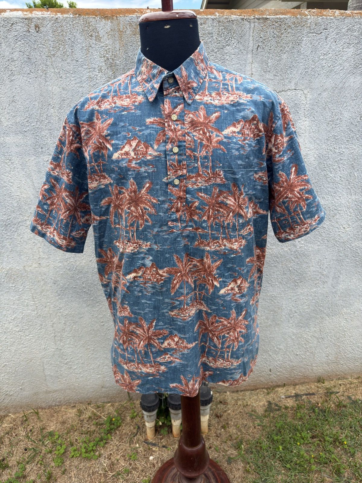 Reyn Spooner PreOwned Reyn Spooner Hawaiian Print Multicolored Men's L Size US L / EU 52-54 / 3 - 1 Thumbnail