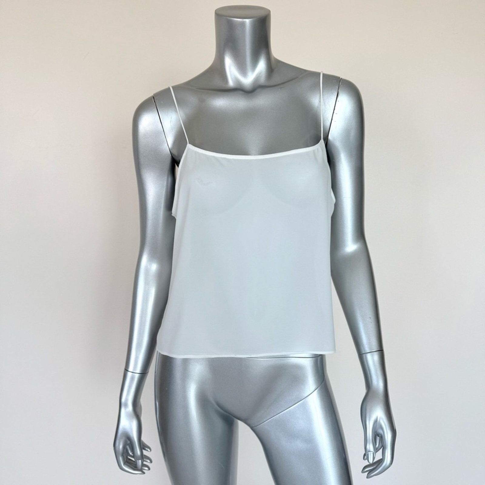 Alice + Olivia Alice+Olivia women white sheer top size L Size L / US 10 / IT 46 - 1 Thumbnail