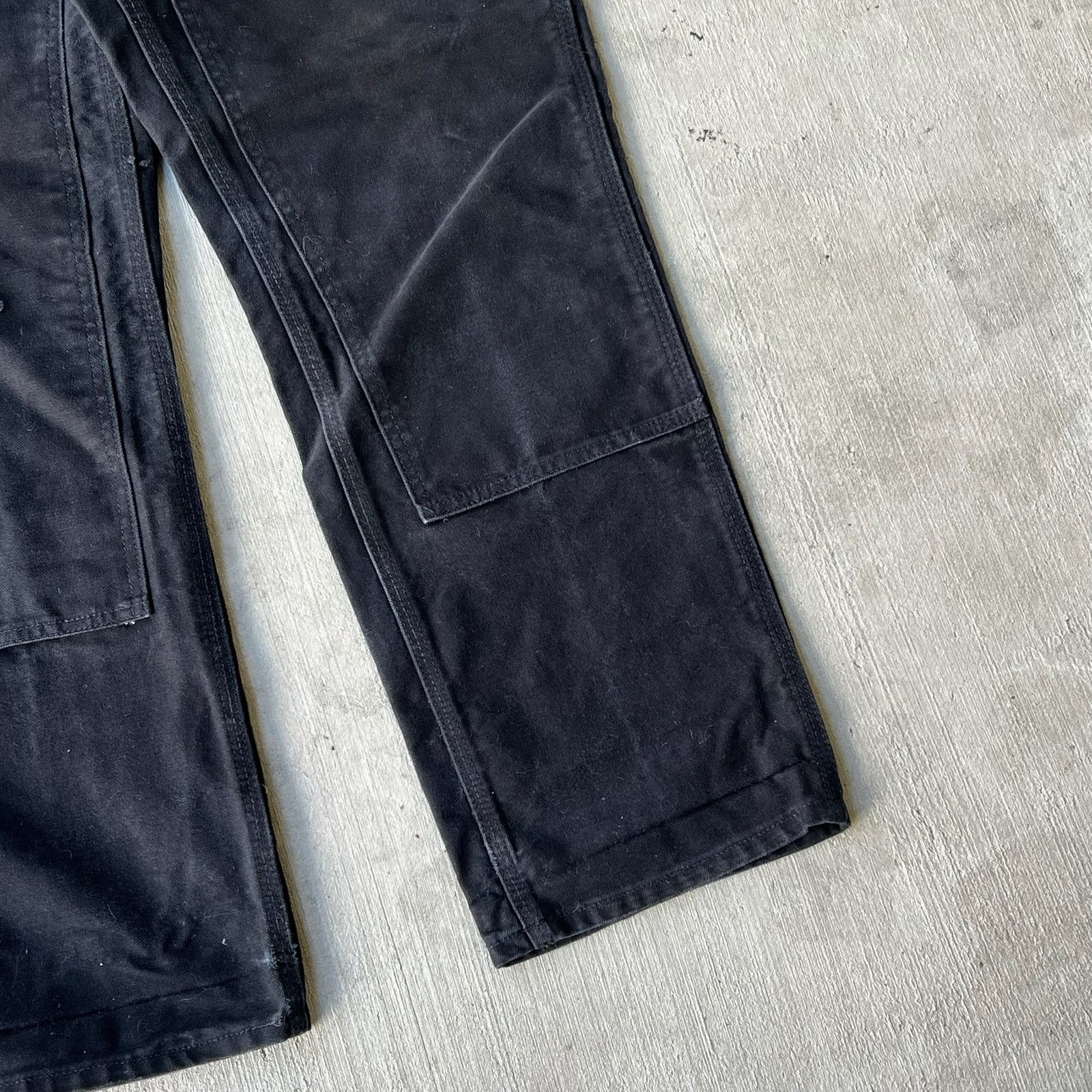 Carhartt × Vintage Carhartt black double knee work wear carpenter pants Size US 31 - 4 Thumbnail