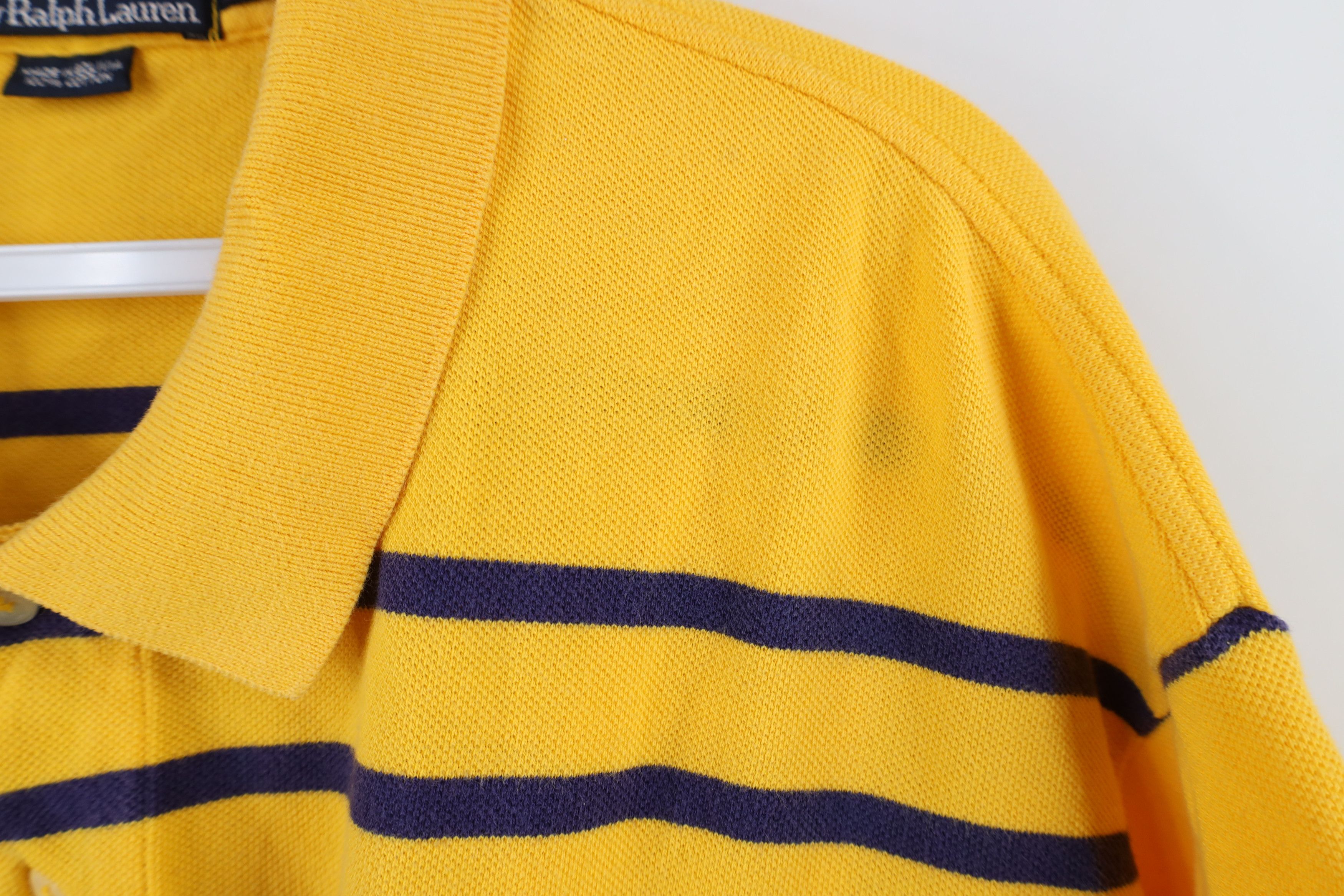 Ralph Lauren Vintage 90s Ralph Lauren Knit Collared Golf Polo Shirt Size US XL / EU 56 / 4 - 5 Thumbnail