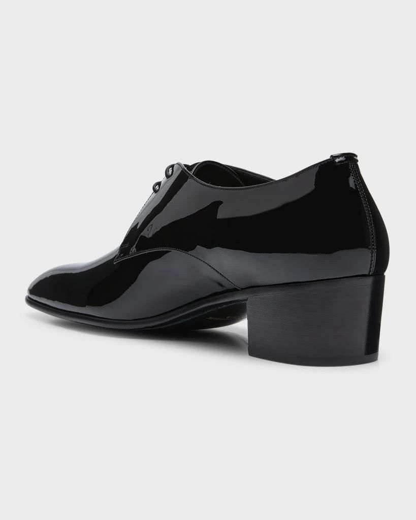 Saint Laurent Paris o1s1wg110126 756184 Gabrlel 45 Derby Shoes in Nero Size US 8 / EU 41 - 4 Thumbnail