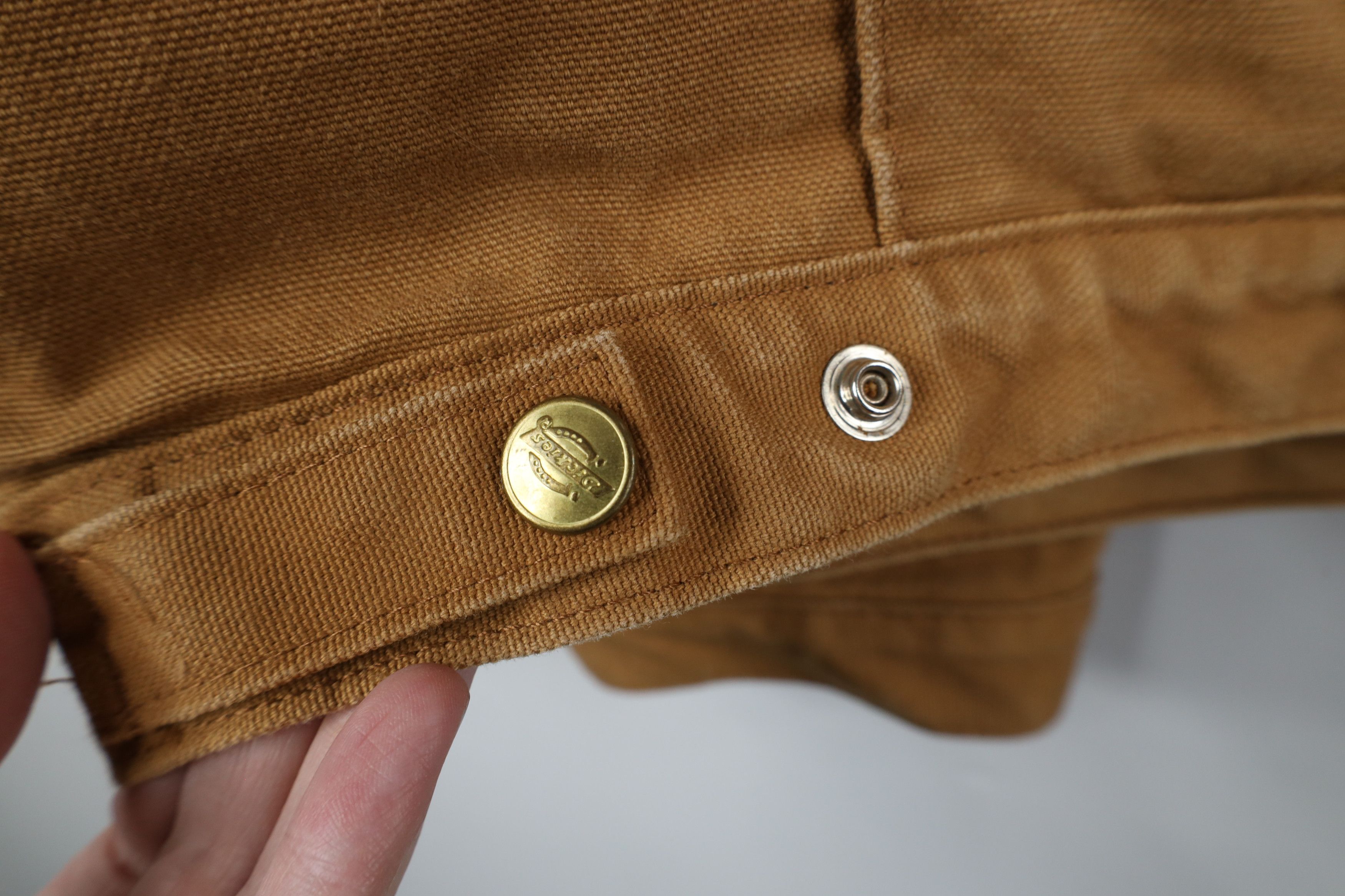Dickies × Vintage Vintage 90s Dickies Blanket Lined Detroit Jacket Duck Brown Size US XXL / EU 58 / 5 - 13 Thumbnail