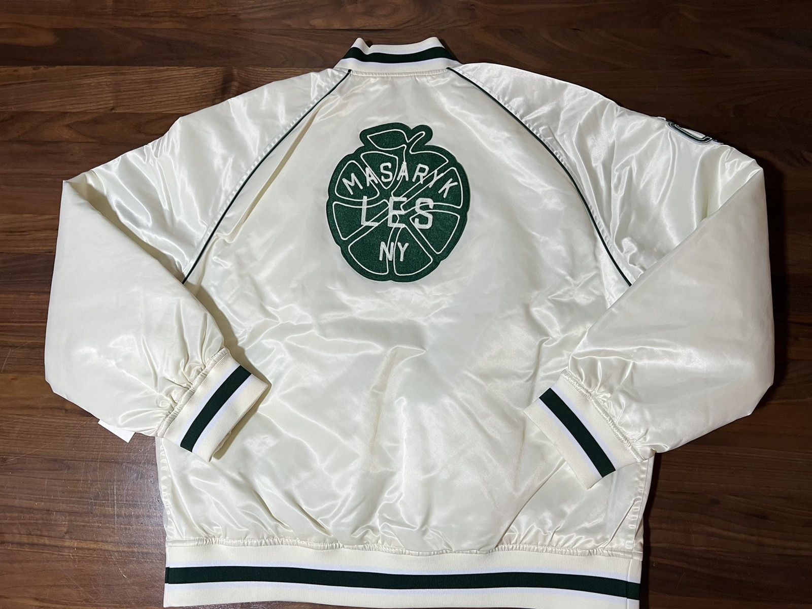 Aime Leon Dore × New Balance Aime Leon Dore ALD New Balance SONNY NY Satin Team Jacket XL Size US XL / EU 56 / 4 - 10 Thumbnail