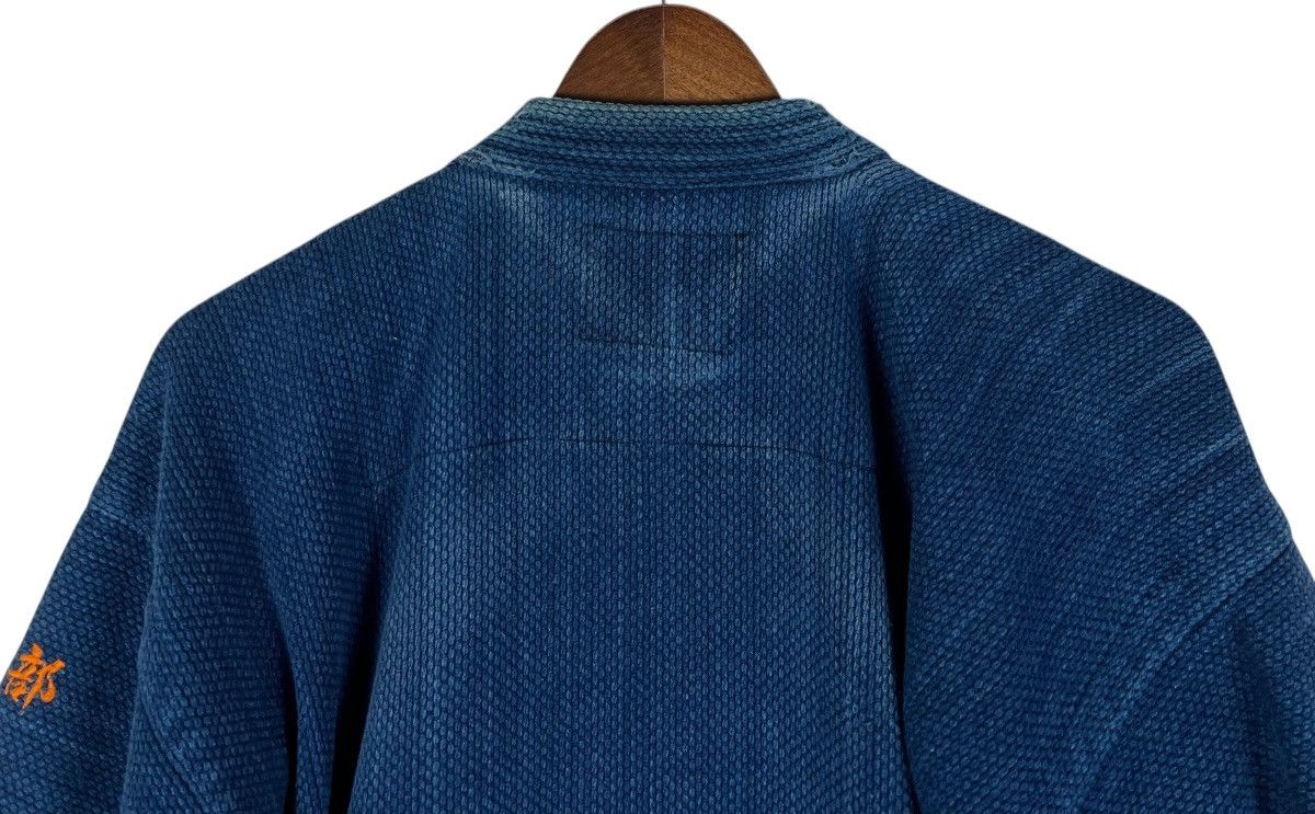 Japanese Brand Vintage Distressed Kendo Uniform Indigo Blue Kimono Jacket Size US M / EU 48-50 / 2 - 7 Thumbnail
