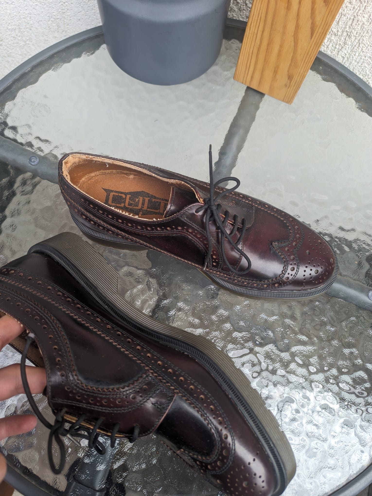 Leather × Seditionaries × Vintage chunky vintage brogue oxford leather shoes erd style Size US 7 / EU 40 - 7 Thumbnail