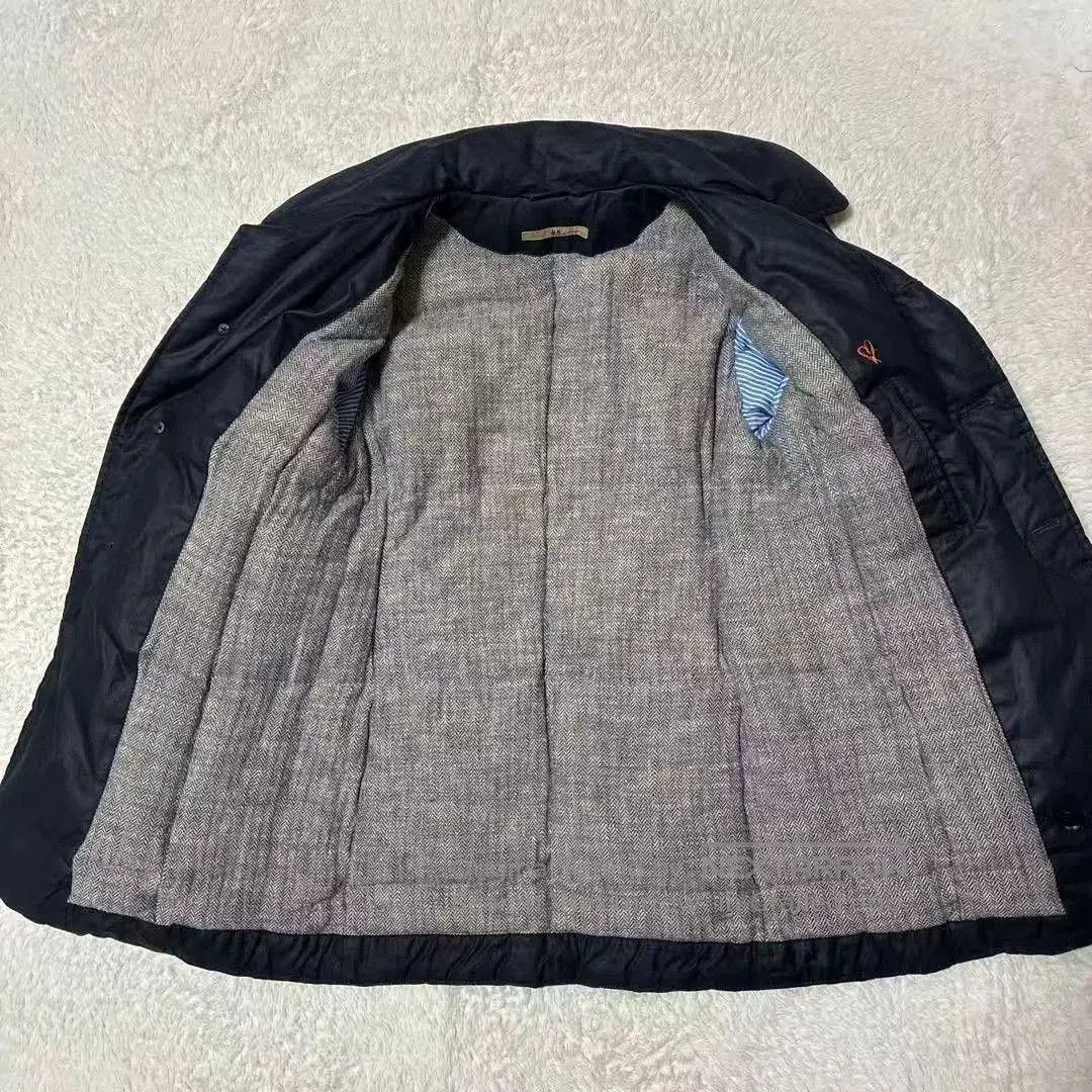 45rpm Indigo Roller Oxford Down Coat. Size US M / EU 48-50 / 2 - 4 Thumbnail