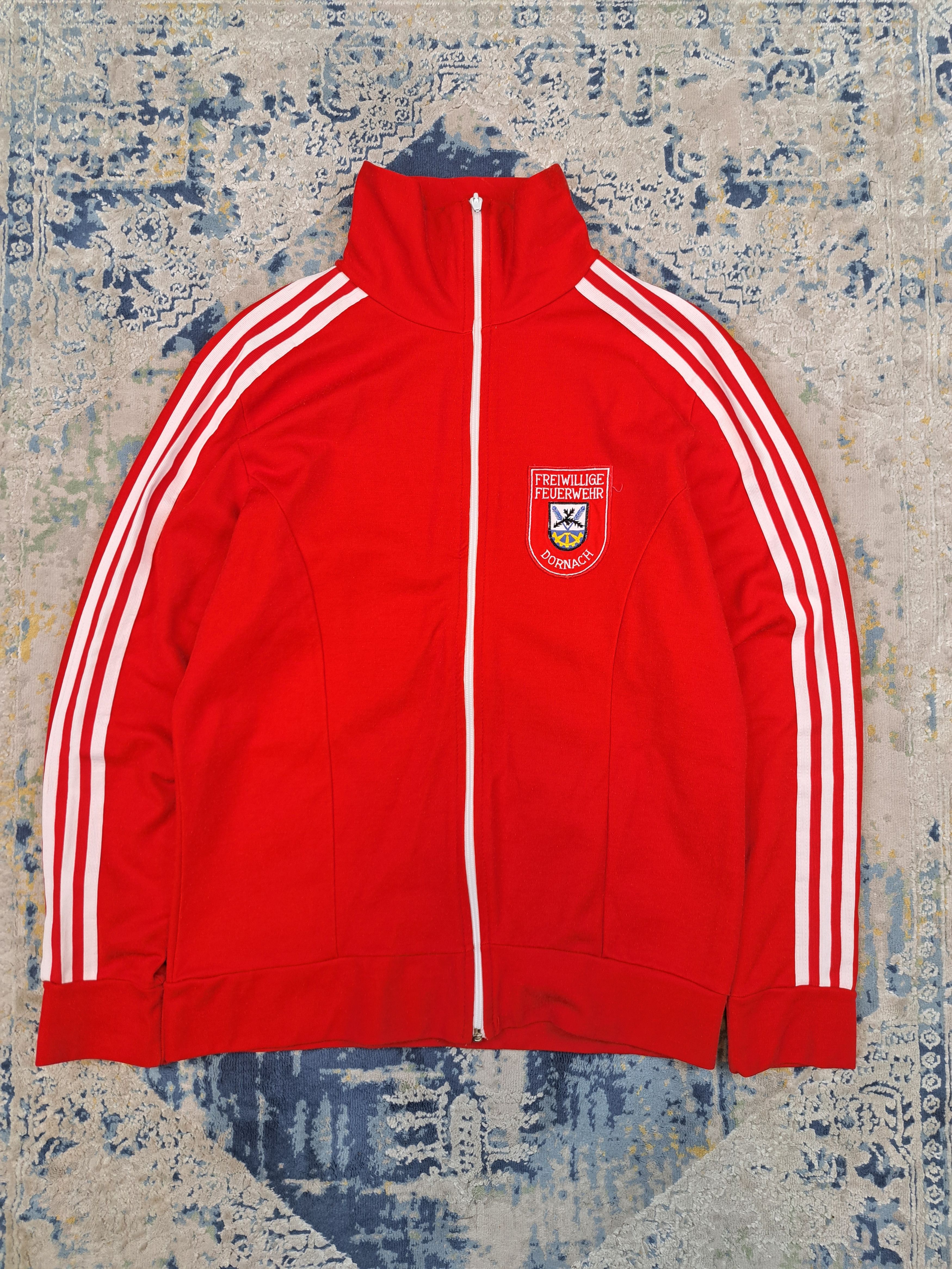 Adidas Vintage 70s Adidas Trackjacket Blokecore Rave Techno Size US L / EU 52-54 / 3 - 1 Thumbnail