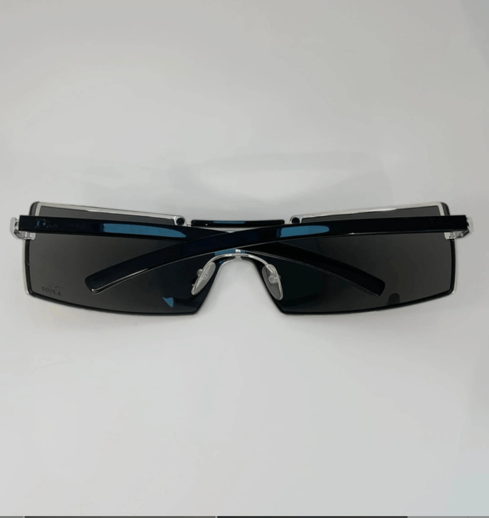 Dior DIOR Sunglasses Viktim 2 Rectangle Wrap Straps Logo RI1019 Size ONE SIZE - 2 Thumbnail