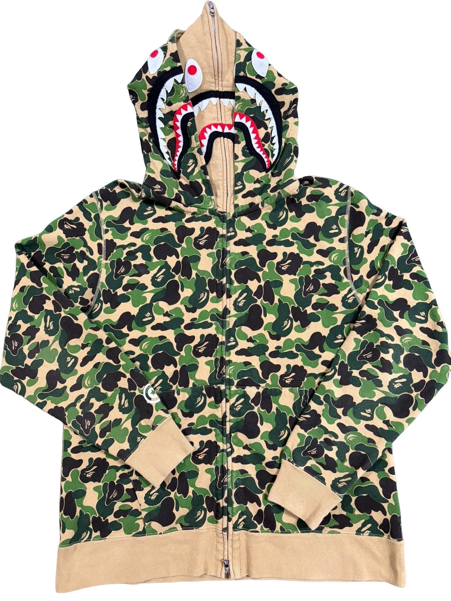 Bape A Bathing Ape ABC Camo Shark WGM Hoodie Size XXL Size US XXL / EU 58 / 5 - 1 Thumbnail