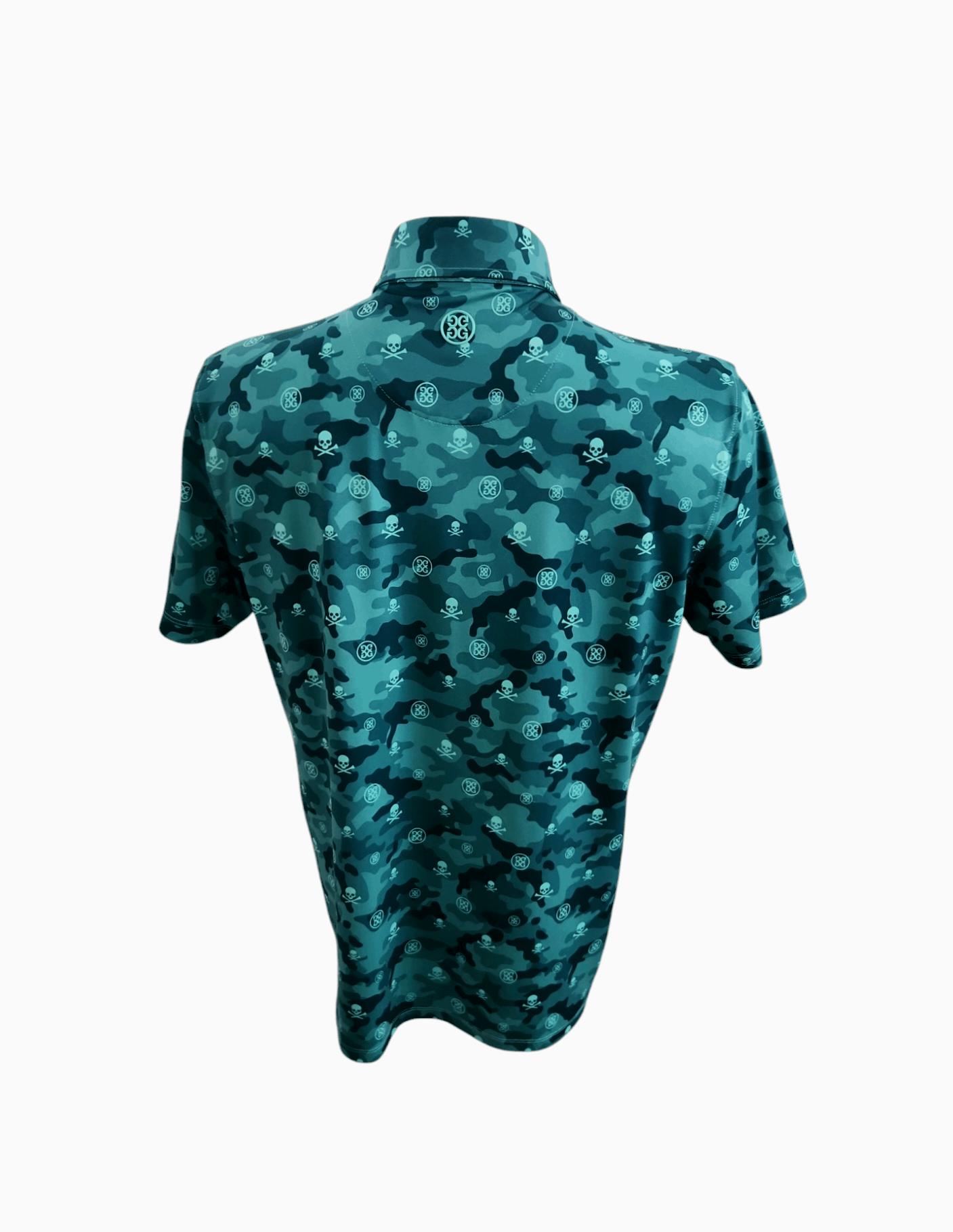 G/FORE G/Fore Golf Shirt Polo Icon Camo Tech Print Lotus Green Size US M / EU 48-50 / 2 - 4 Thumbnail