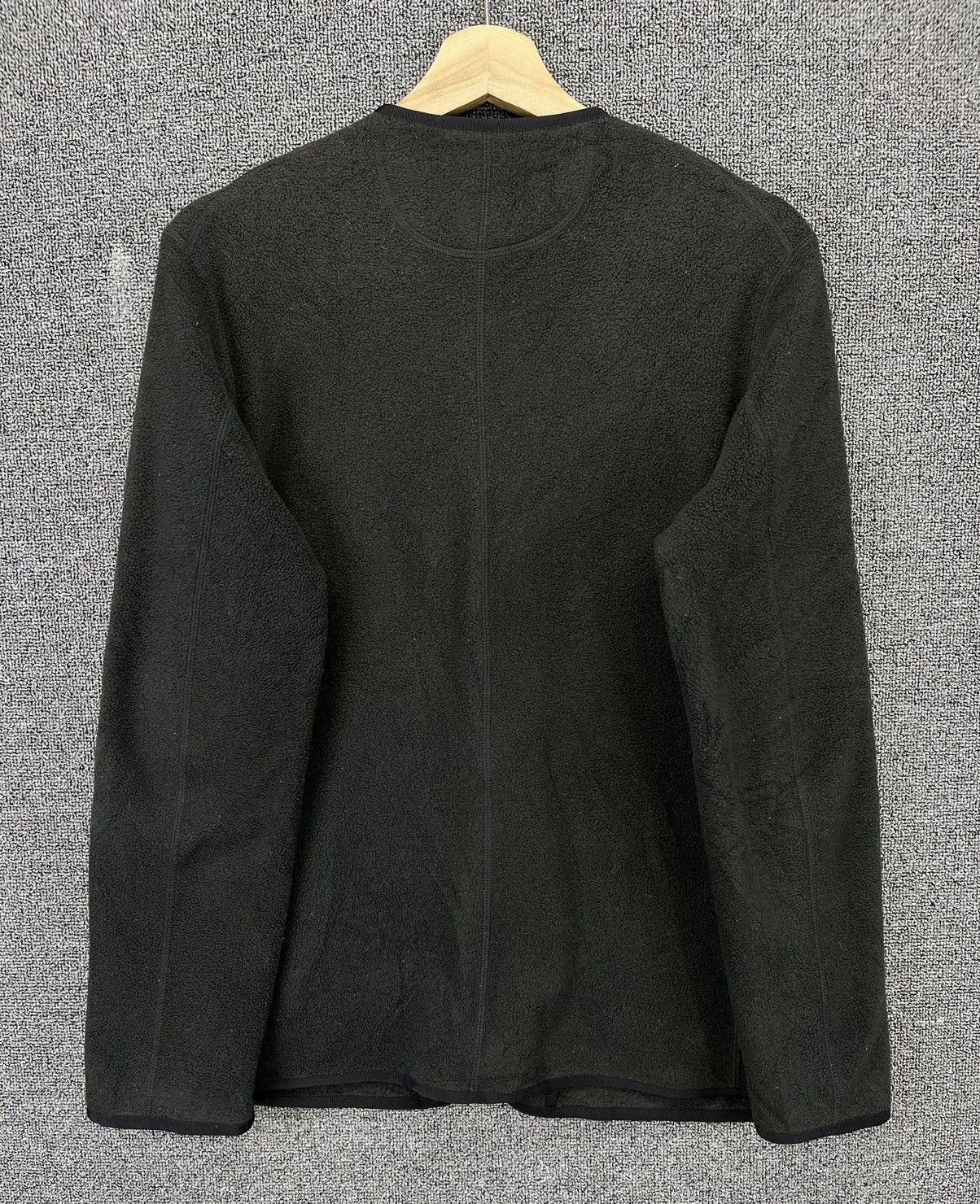Danton Vintage Danton Black Fleece Button Up Cardigan Jacket Size S / US 4 / IT 40 - 9 Thumbnail