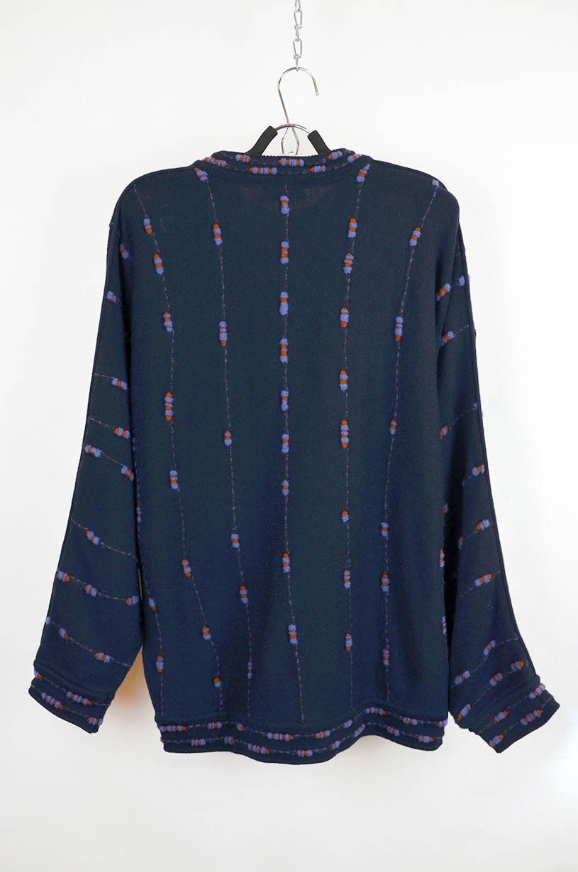 Carlo Colucci Carlo Colucci Pattern Knit Sweater – Size 50 Size US M / EU 48-50 / 2 - 2 Thumbnail
