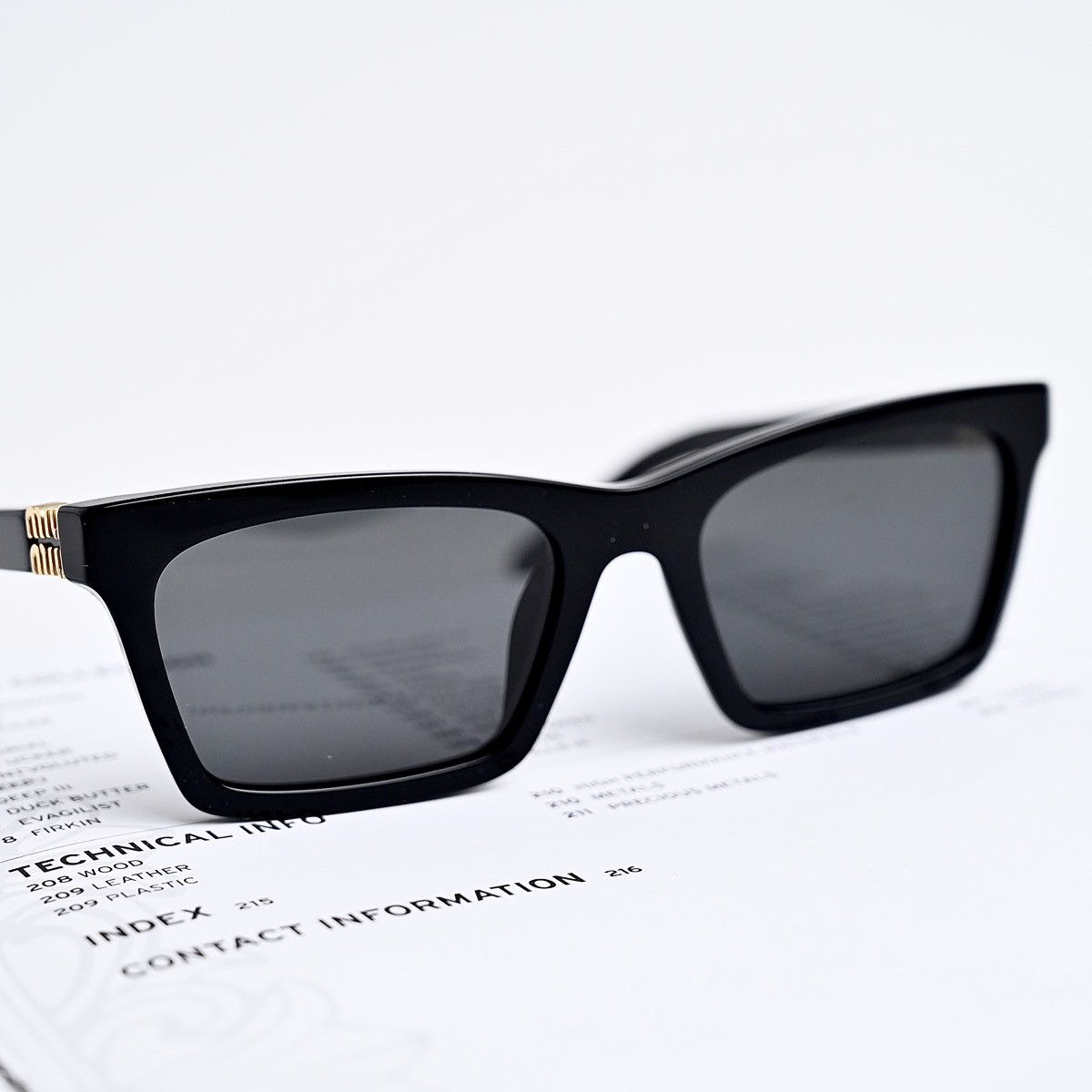 Miu Miu MIU MIU 0MU A05S SUNGLASSES Size ONE SIZE - 8 Thumbnail