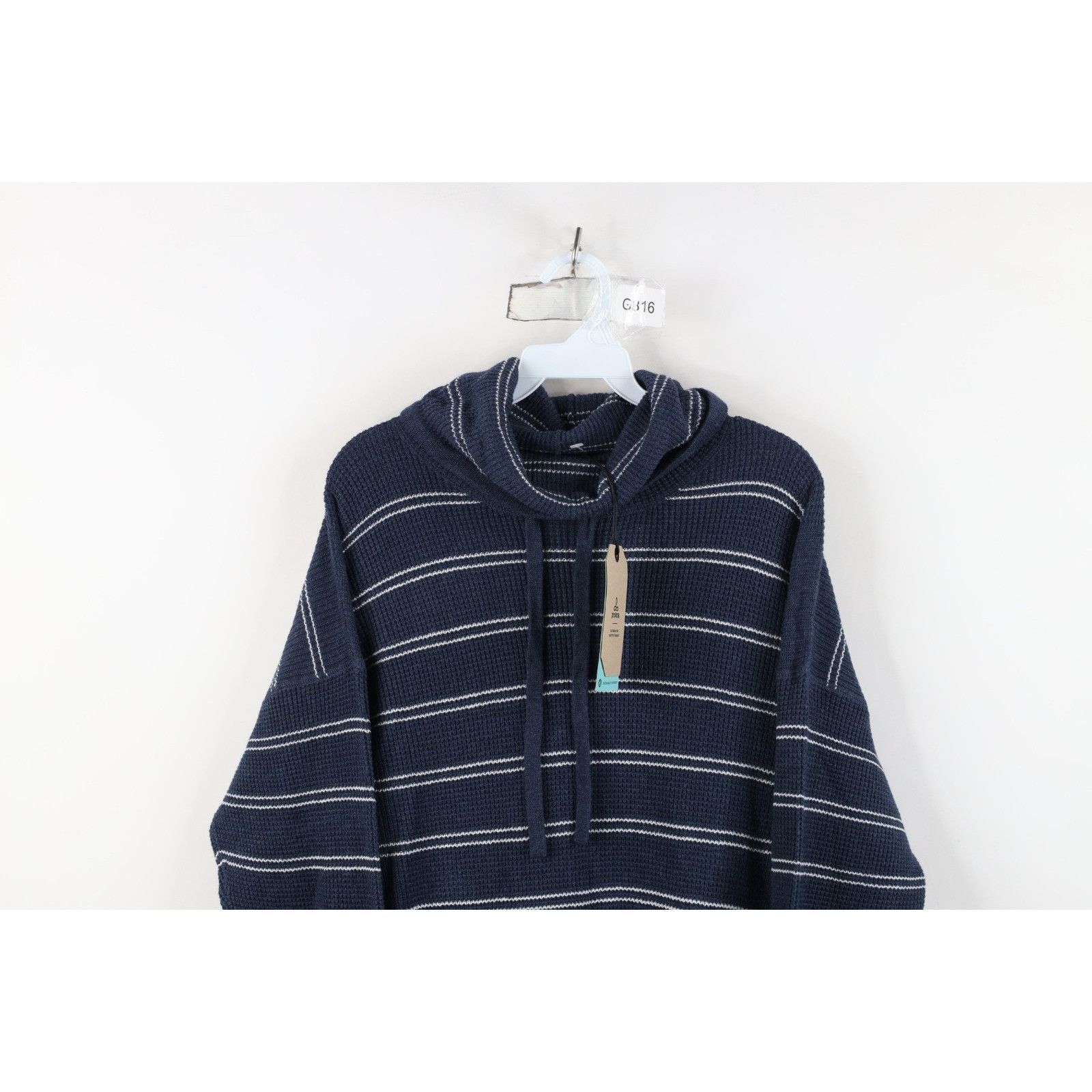 Prana New prAna Breathe Striped Thermal Waffle Knit Dress Size S / US 4 / IT 40 - 2 Thumbnail