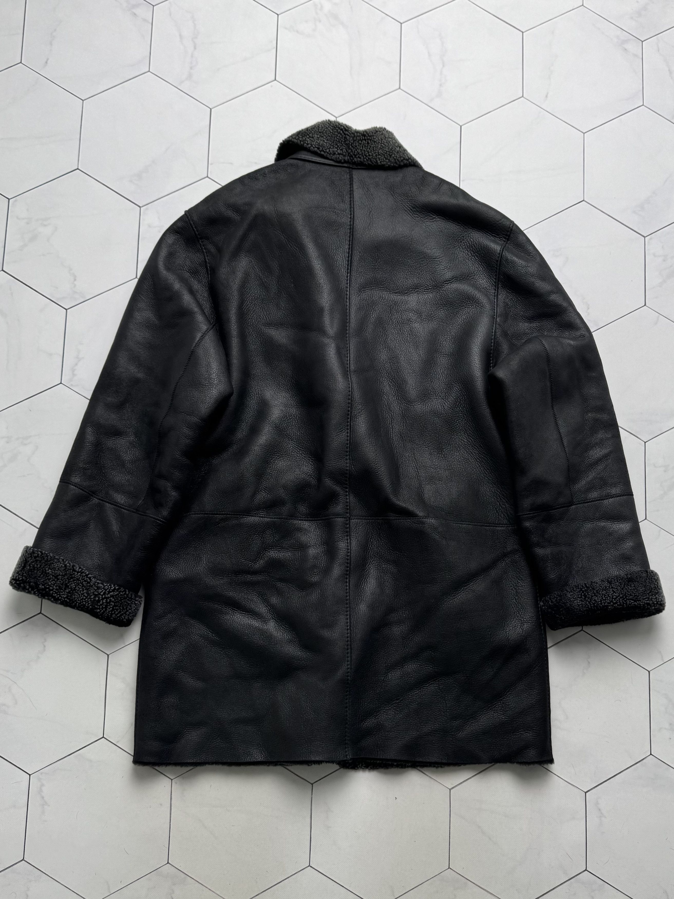 Vintage Vintage Real Shearling Coat (B250)D15E2 Size US XL / EU 56 / 4 - 16 Thumbnail