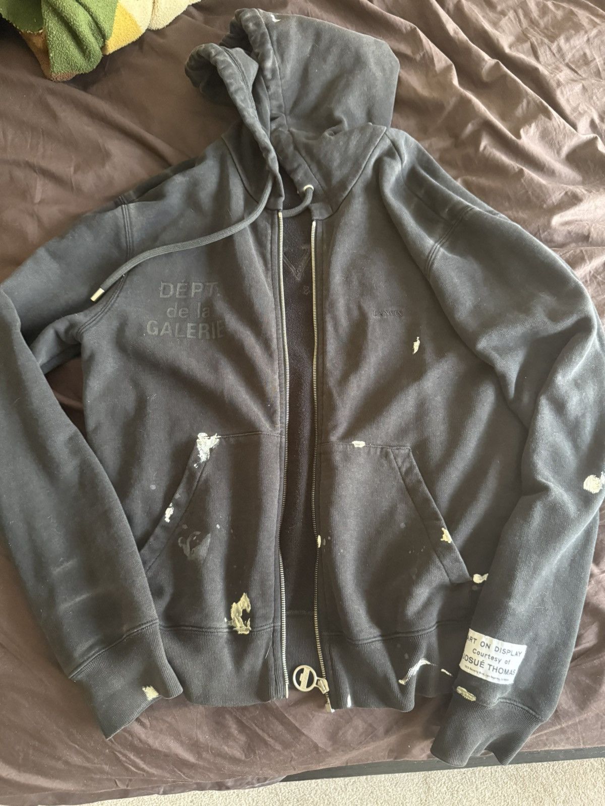 Lanvin x Gallery Dept. Paint Splatter Zipup