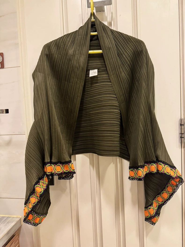 Issey Miyake Issey Miyake Green cardigan Size M / US 6-8 / IT 42-44 - 1 Thumbnail