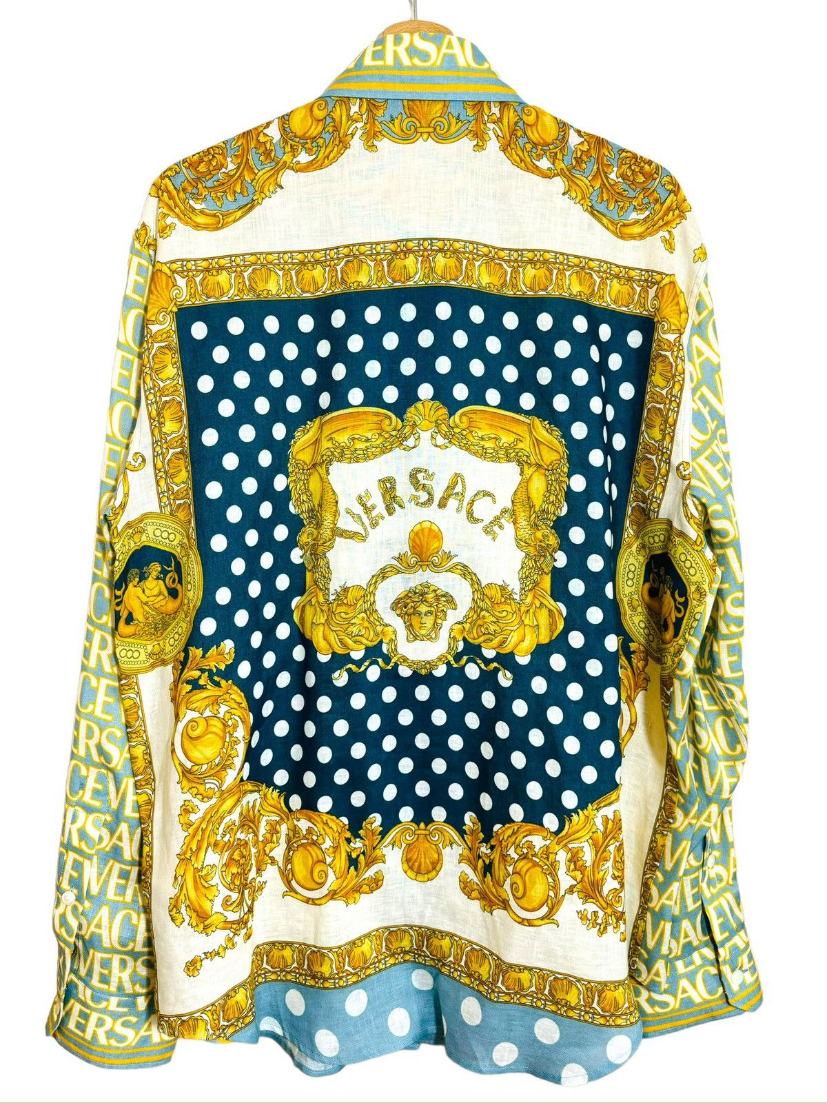 Versace linen shirt brand new